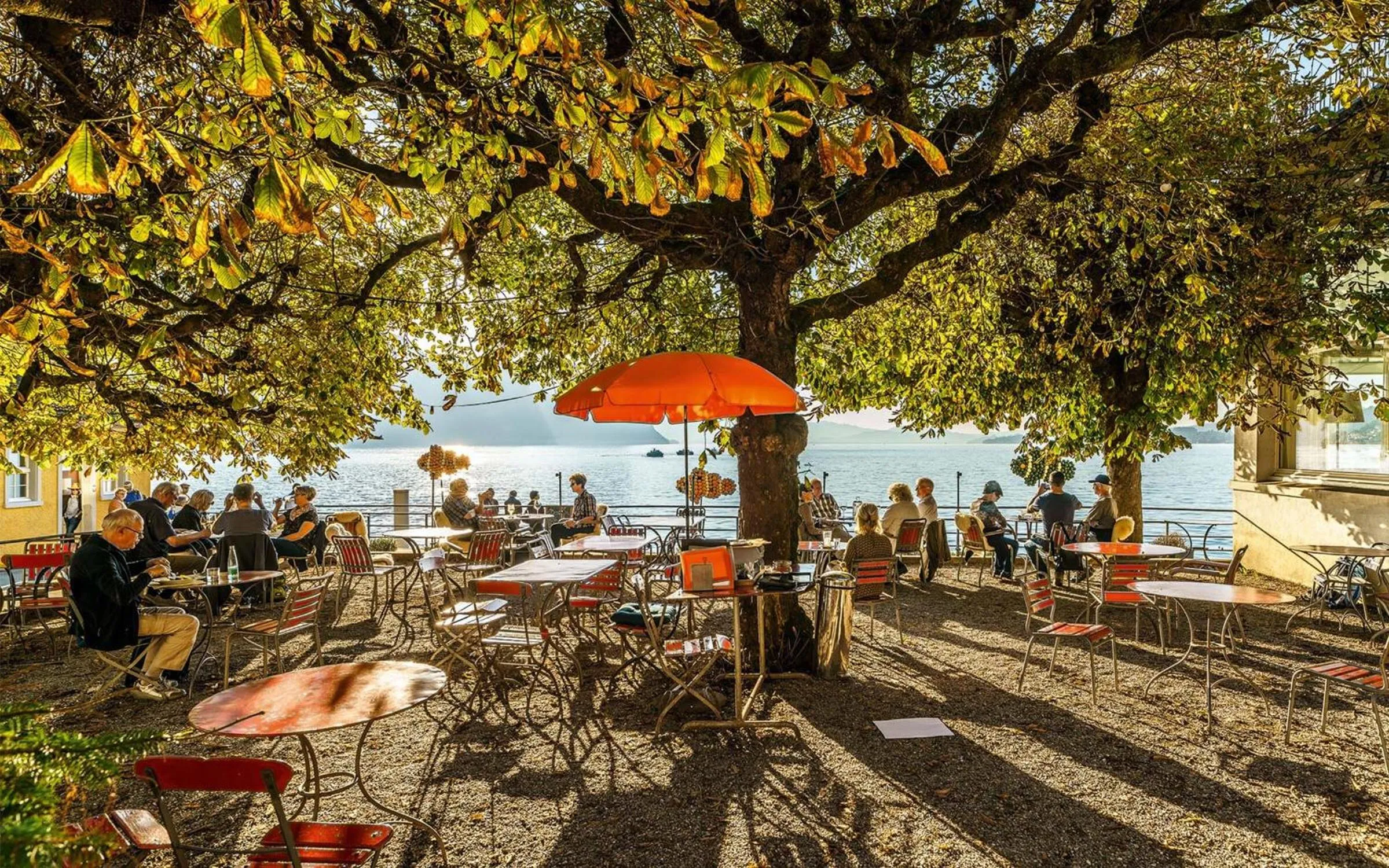 Restaurant/places to eat in Hotel Terrasse am See