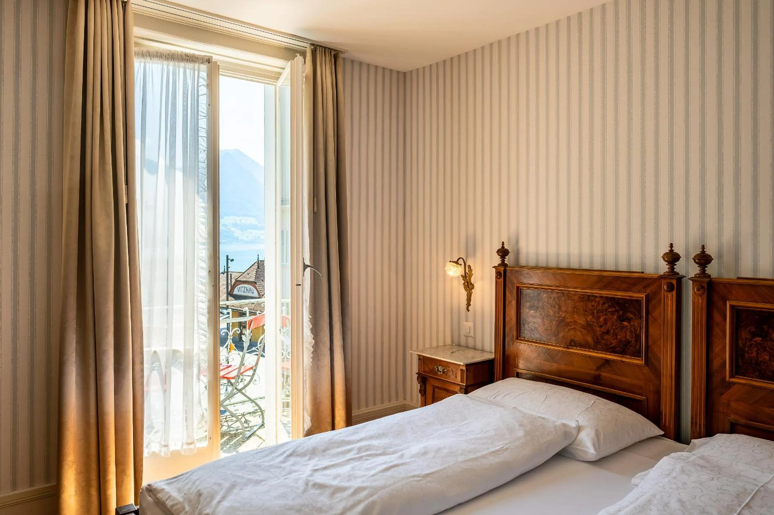 Bed in Hotel Terrasse am See