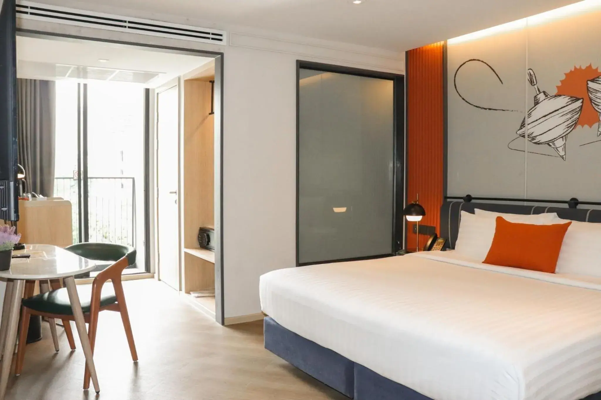 Double Room with Garden View in The Quart Ruamrudee by UHG Double Room with Garden View in The Quart Ruamrudee by UHG