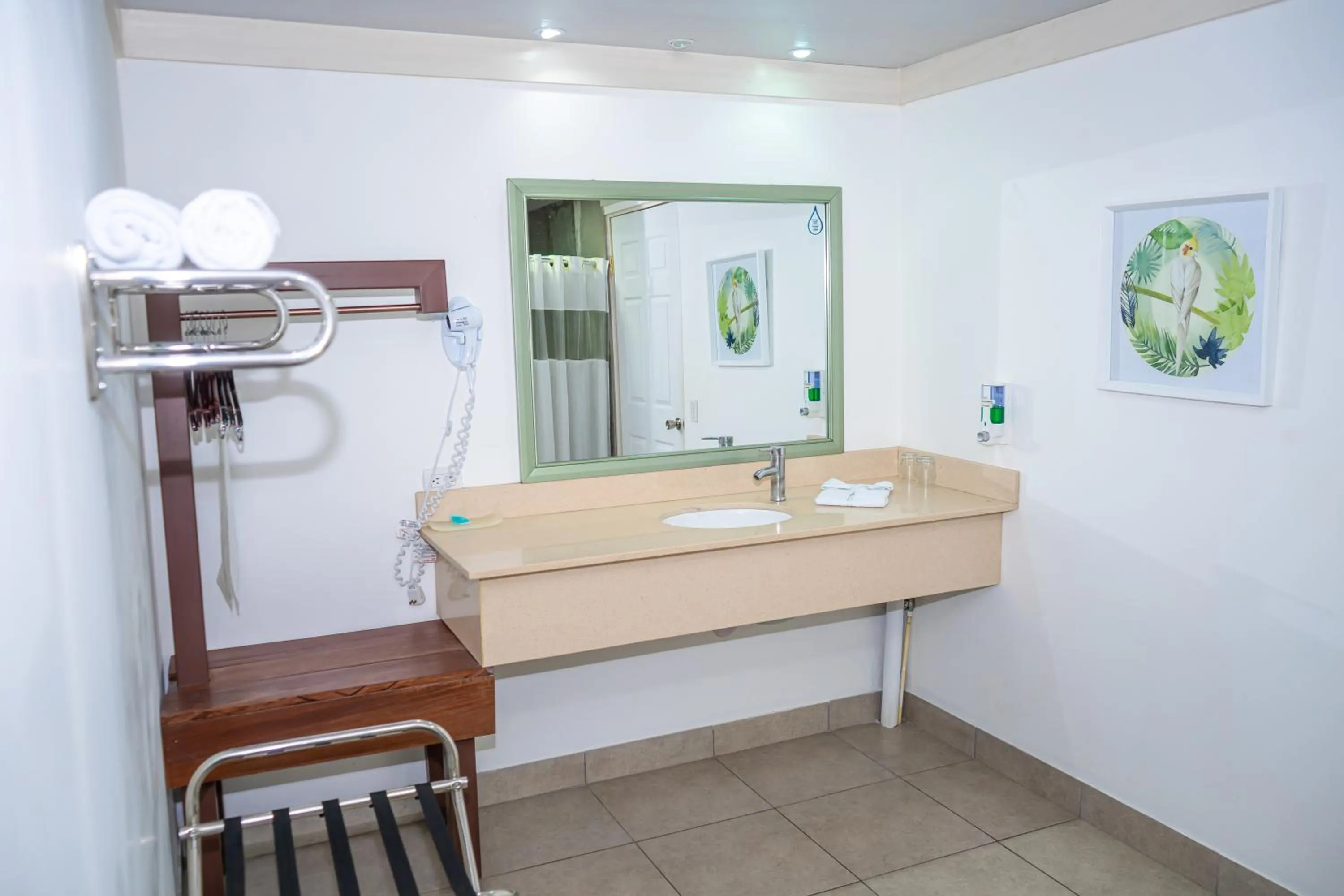 Bathroom in Hotel Zima