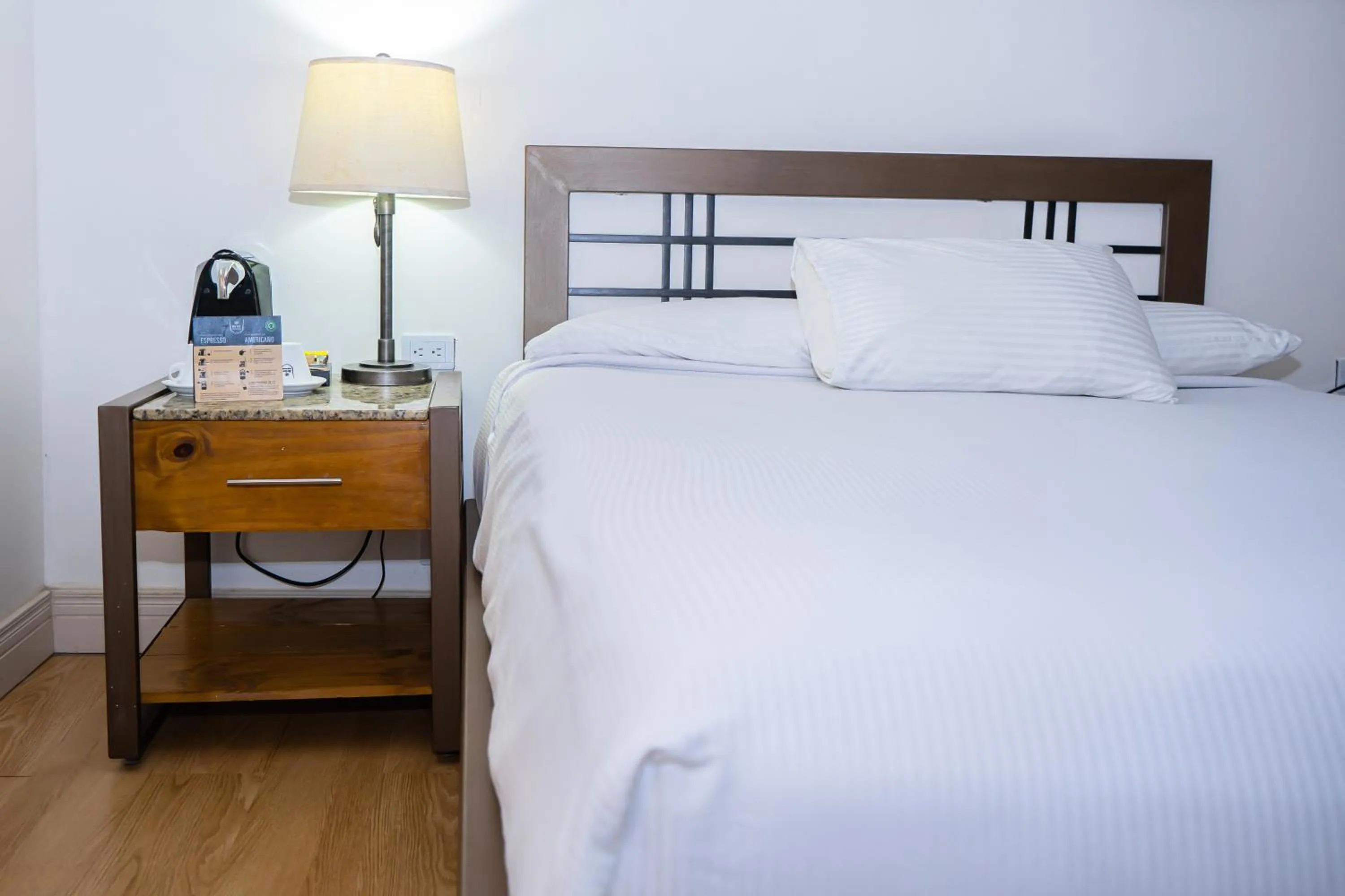 furniture, Bed in Hotel Zima