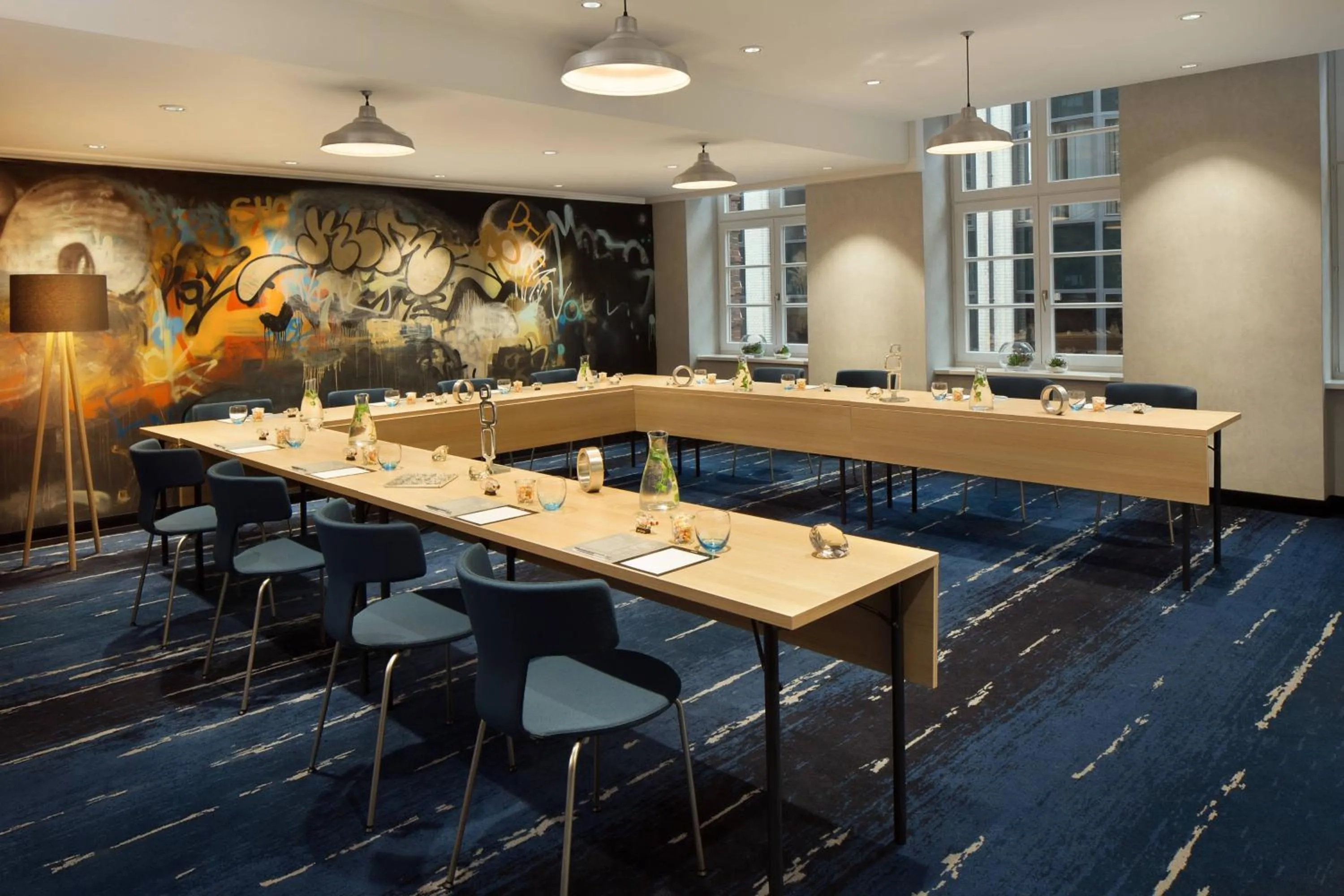 Meeting/conference room in Renaissance Hamburg Hotel
