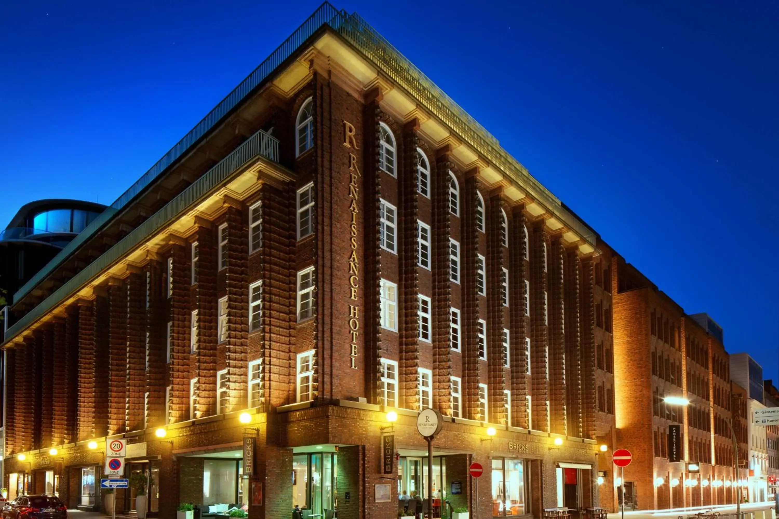 Property building in Renaissance Hamburg Hotel