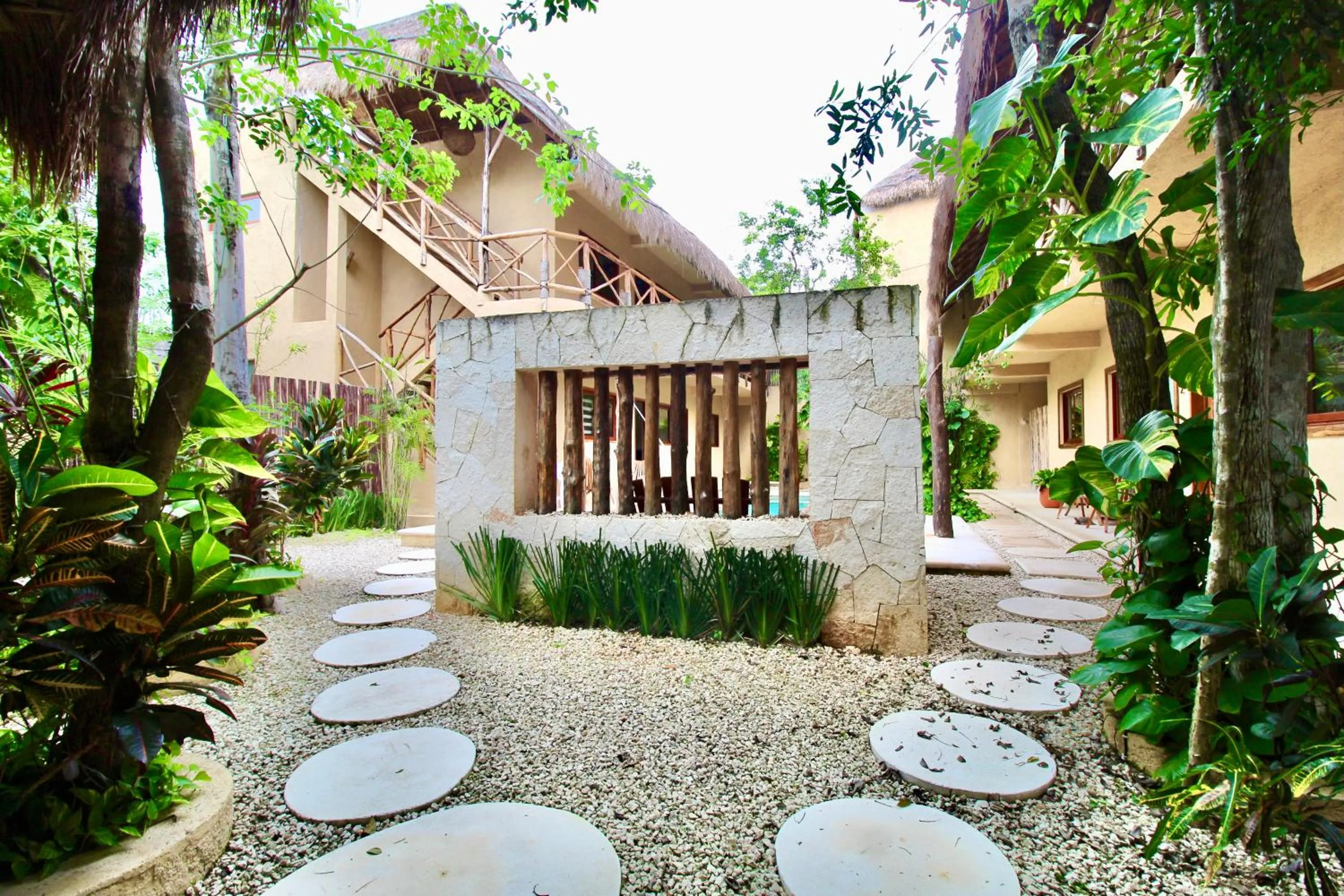 Property building in La Selva Apartments Tulum