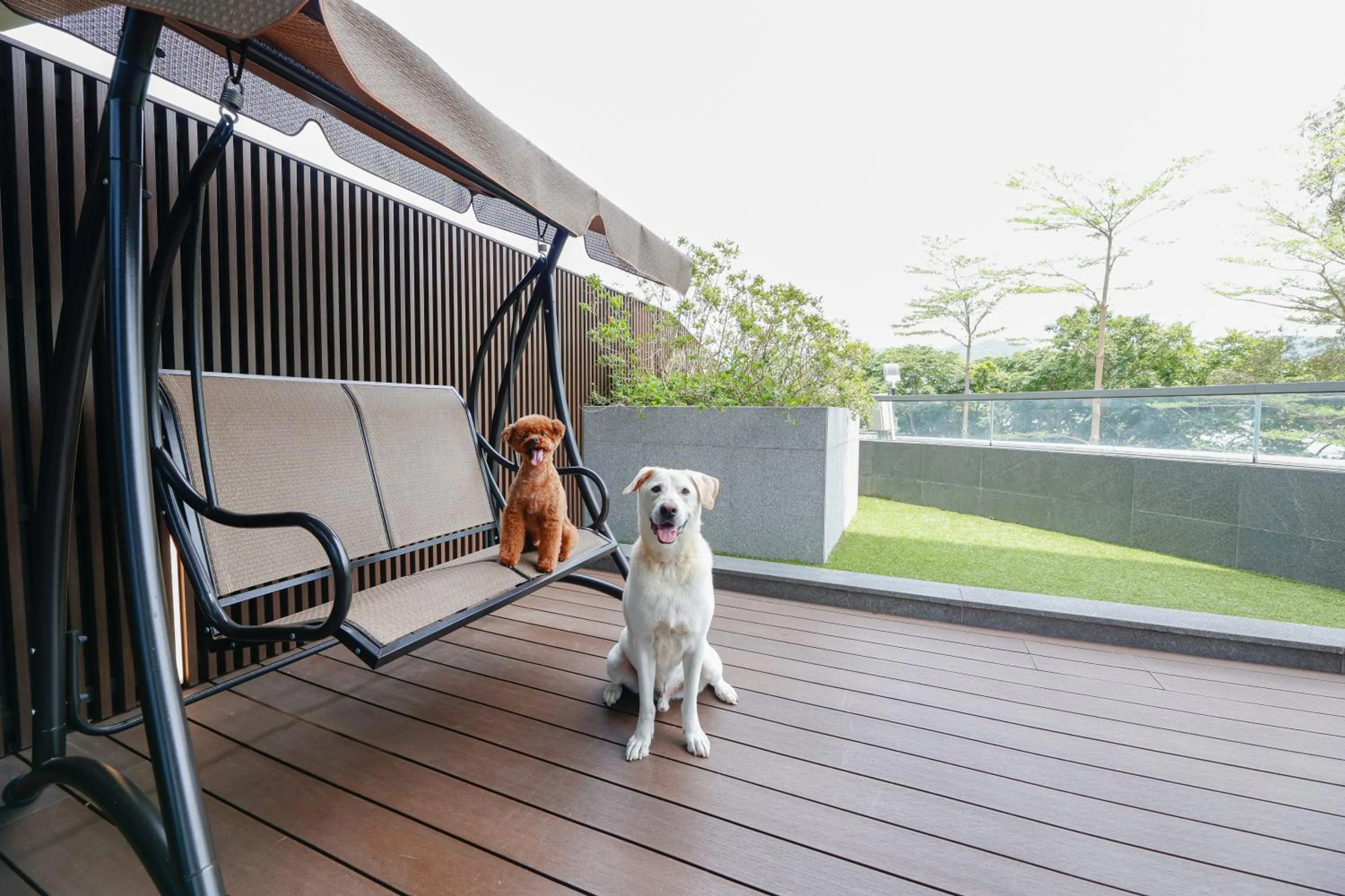 Balcony/Terrace in WM Hotel Hong Kong, Vignette Collection