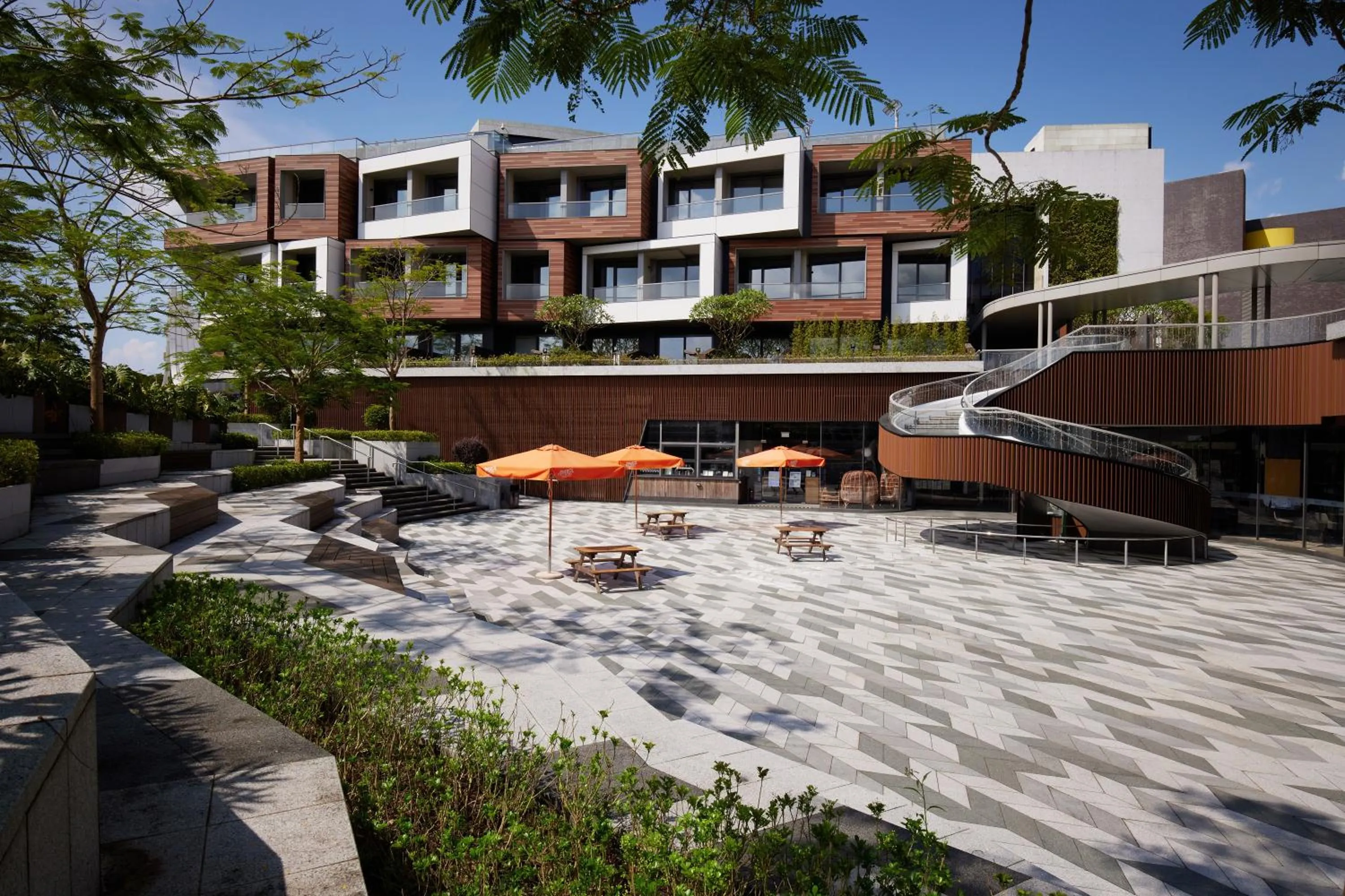 Property building in WM Hotel Hong Kong, Vignette Collection