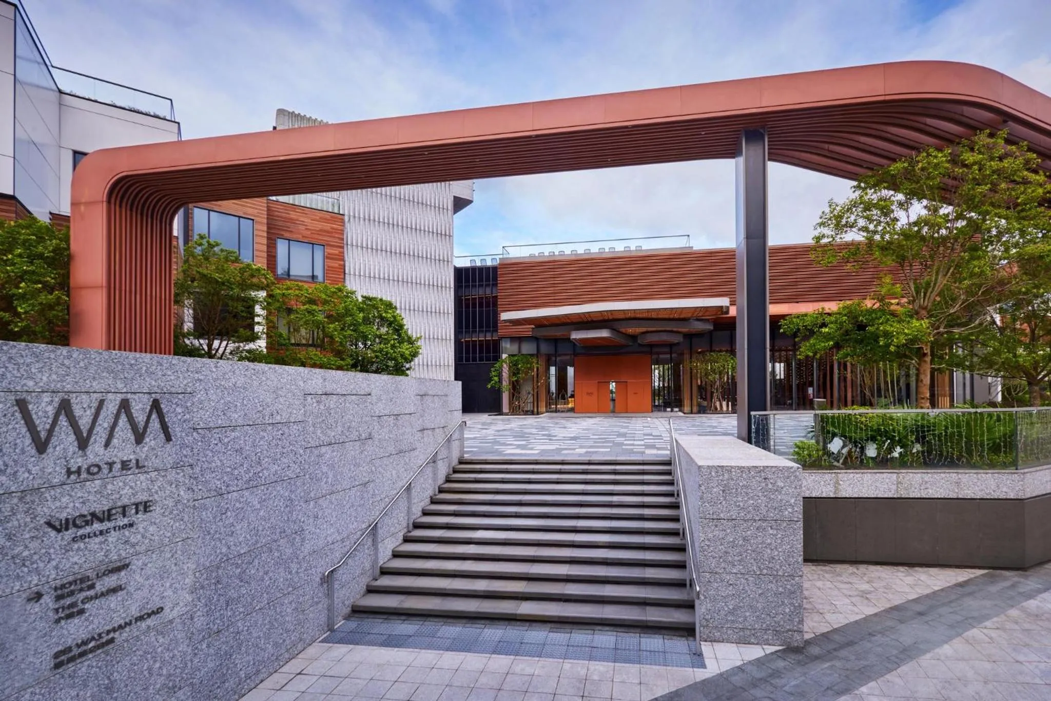 Property building in WM Hotel Hong Kong, Vignette Collection