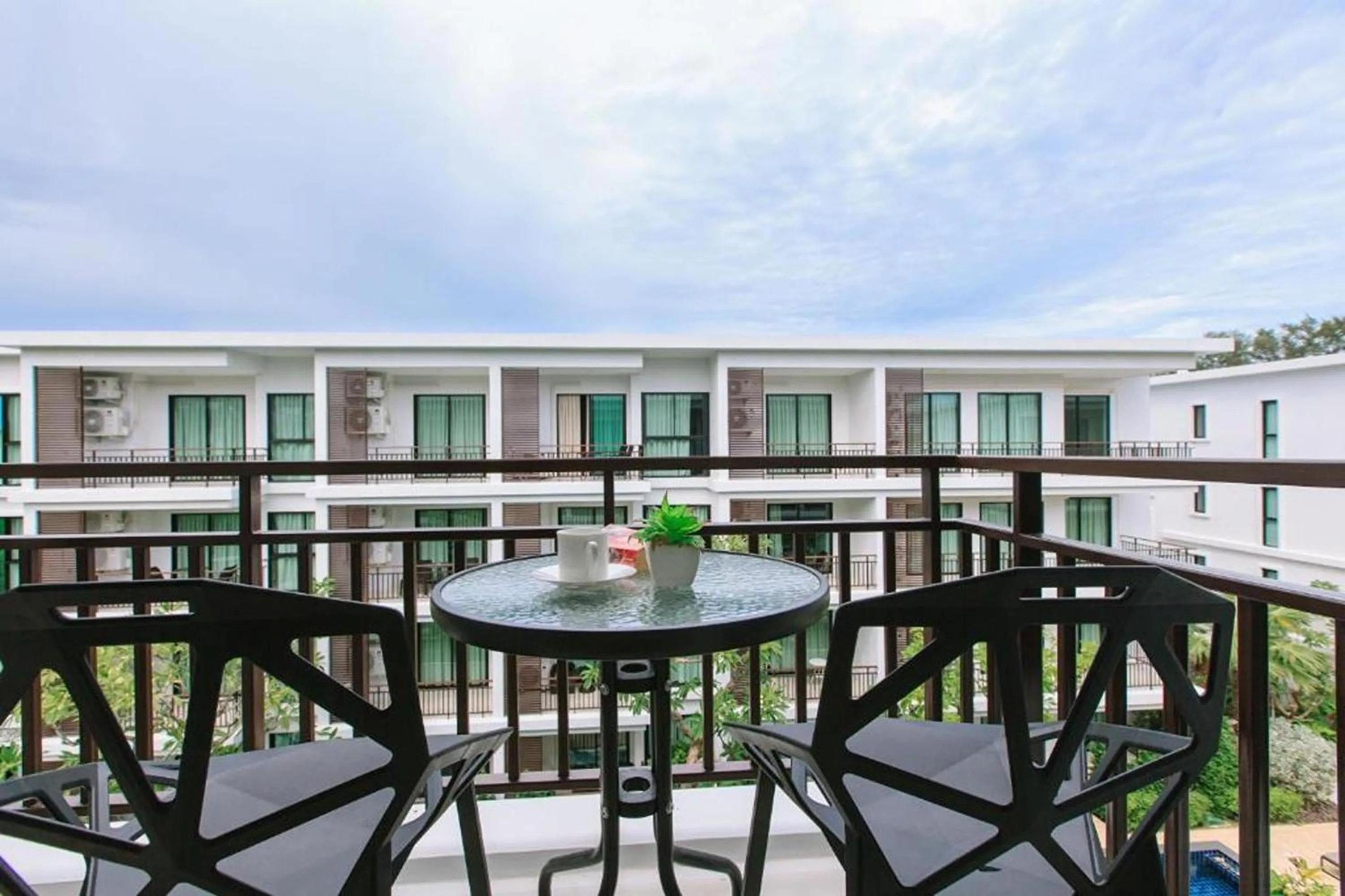Balcony/Terrace in The Title Beach Front