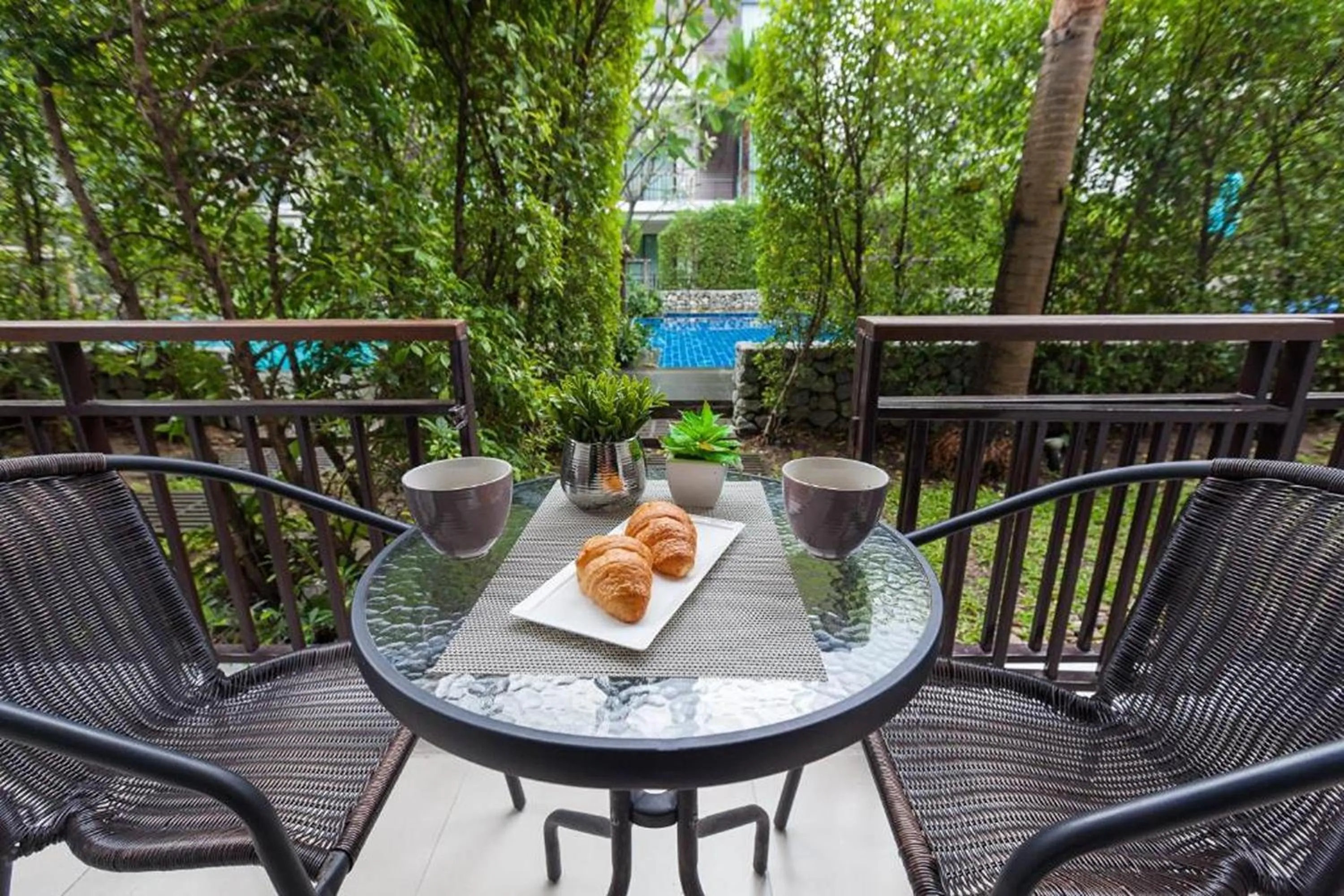 Balcony/Terrace in The Title Beach Front