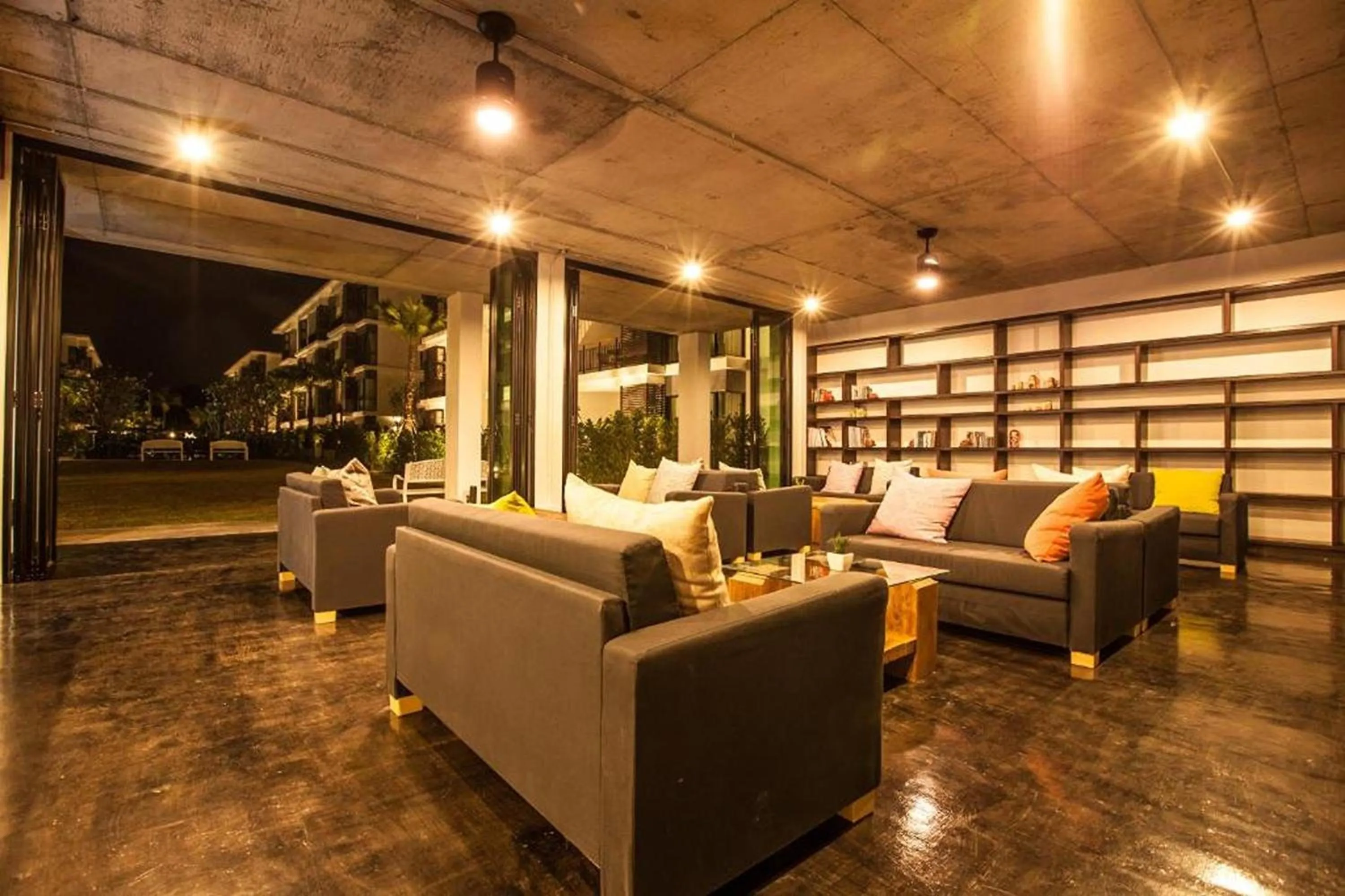 Lobby or reception in The Title Beach Front