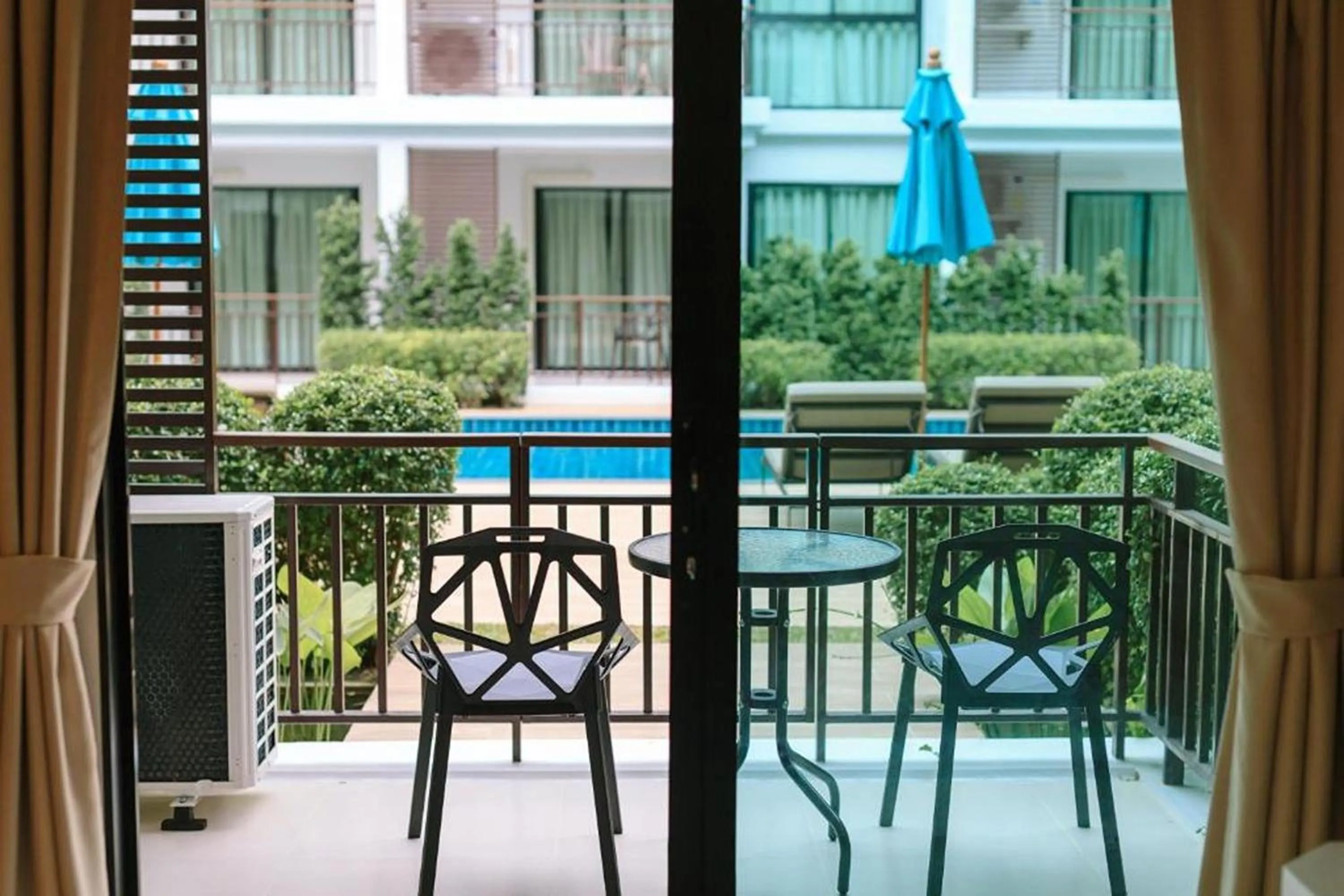 Balcony/Terrace in The Title Beach Front