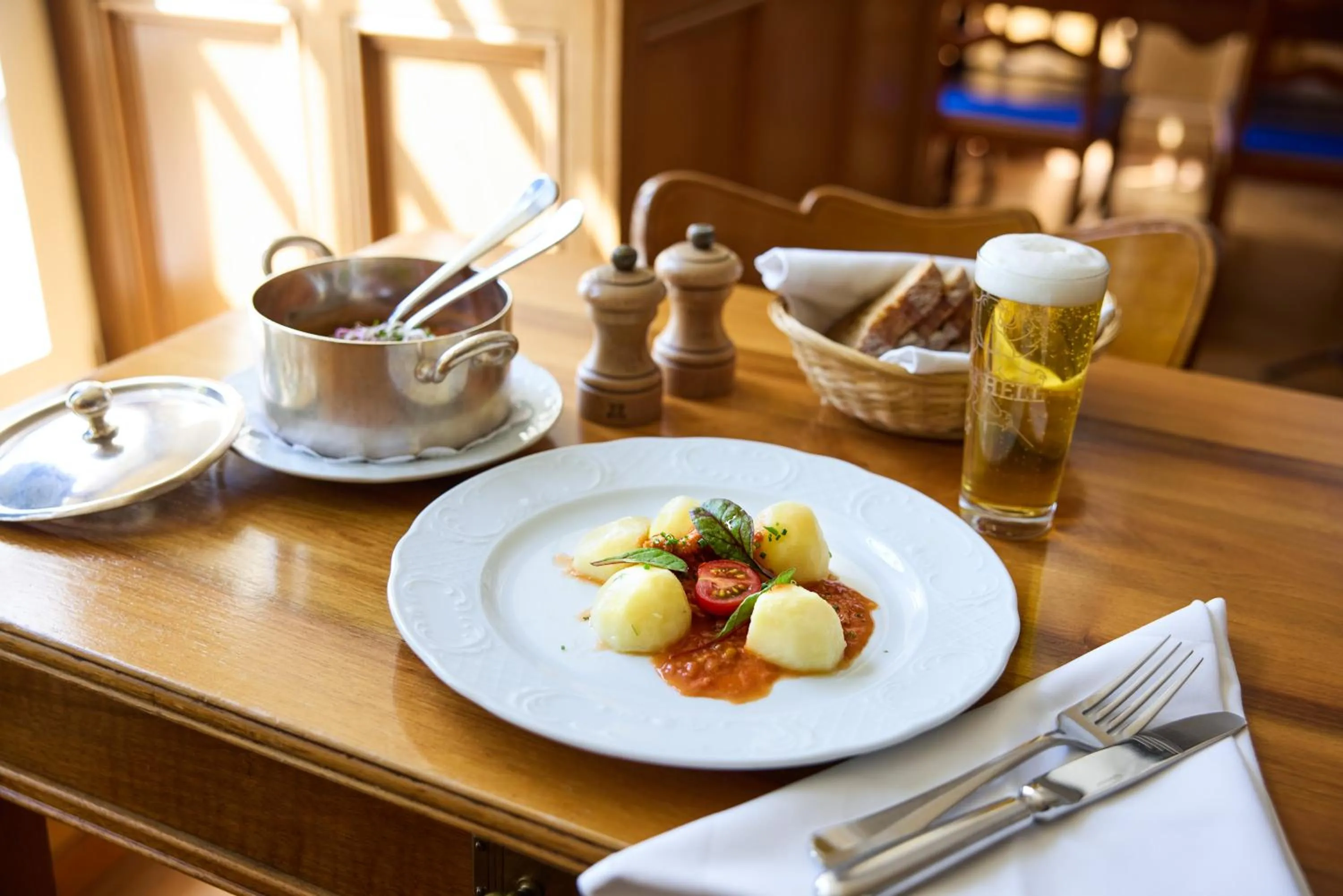 Food and drinks in Hotel Limmathof