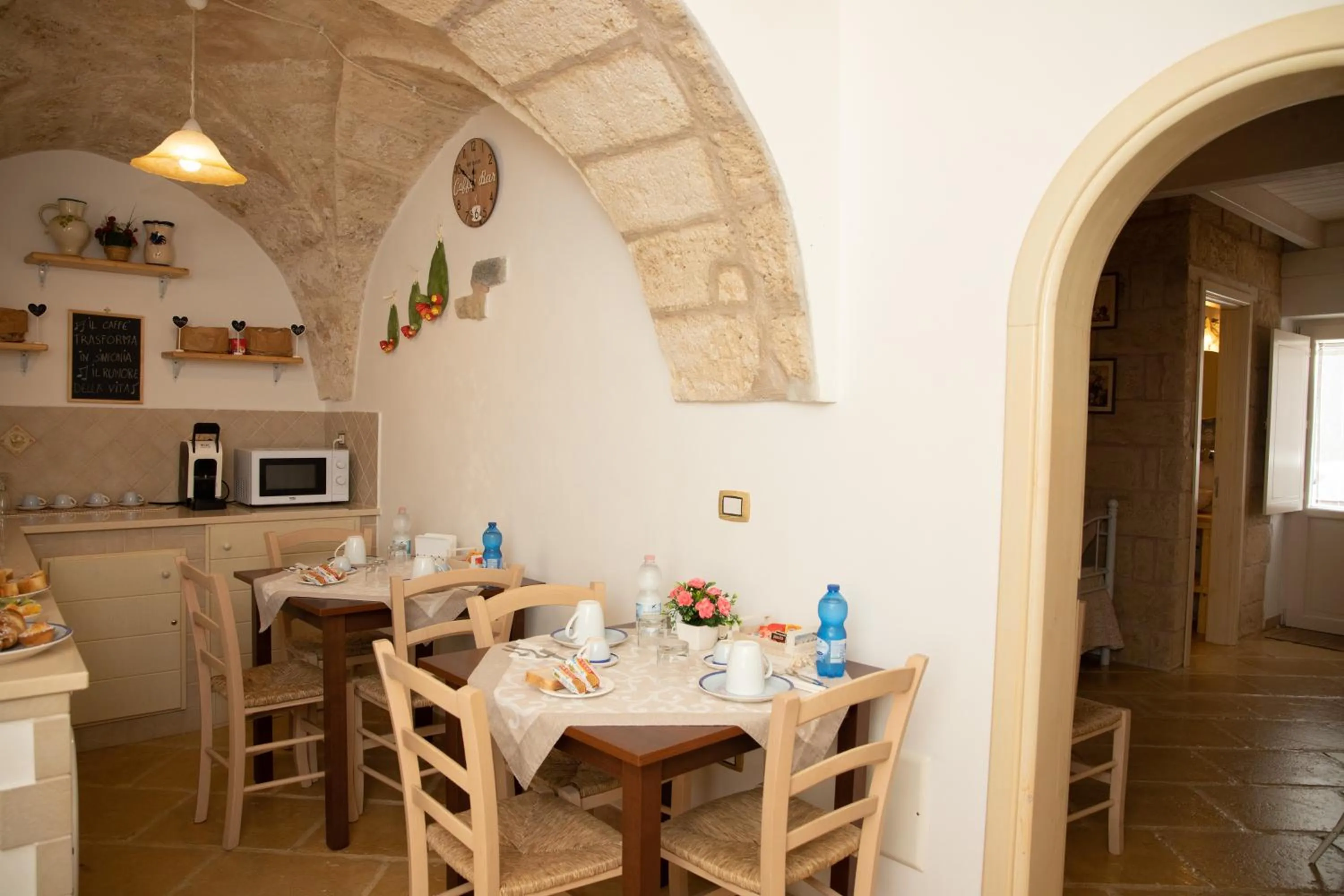 Kitchen or kitchenette in La Corte dei Sogni