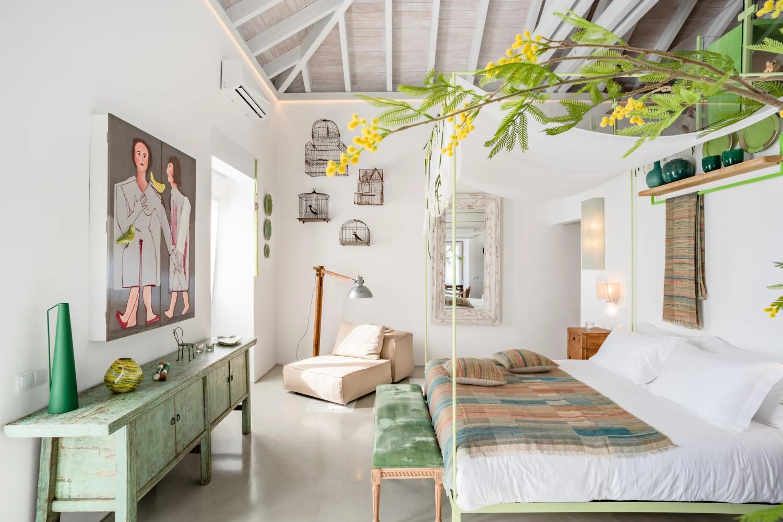 Bed in Colégio Charm House