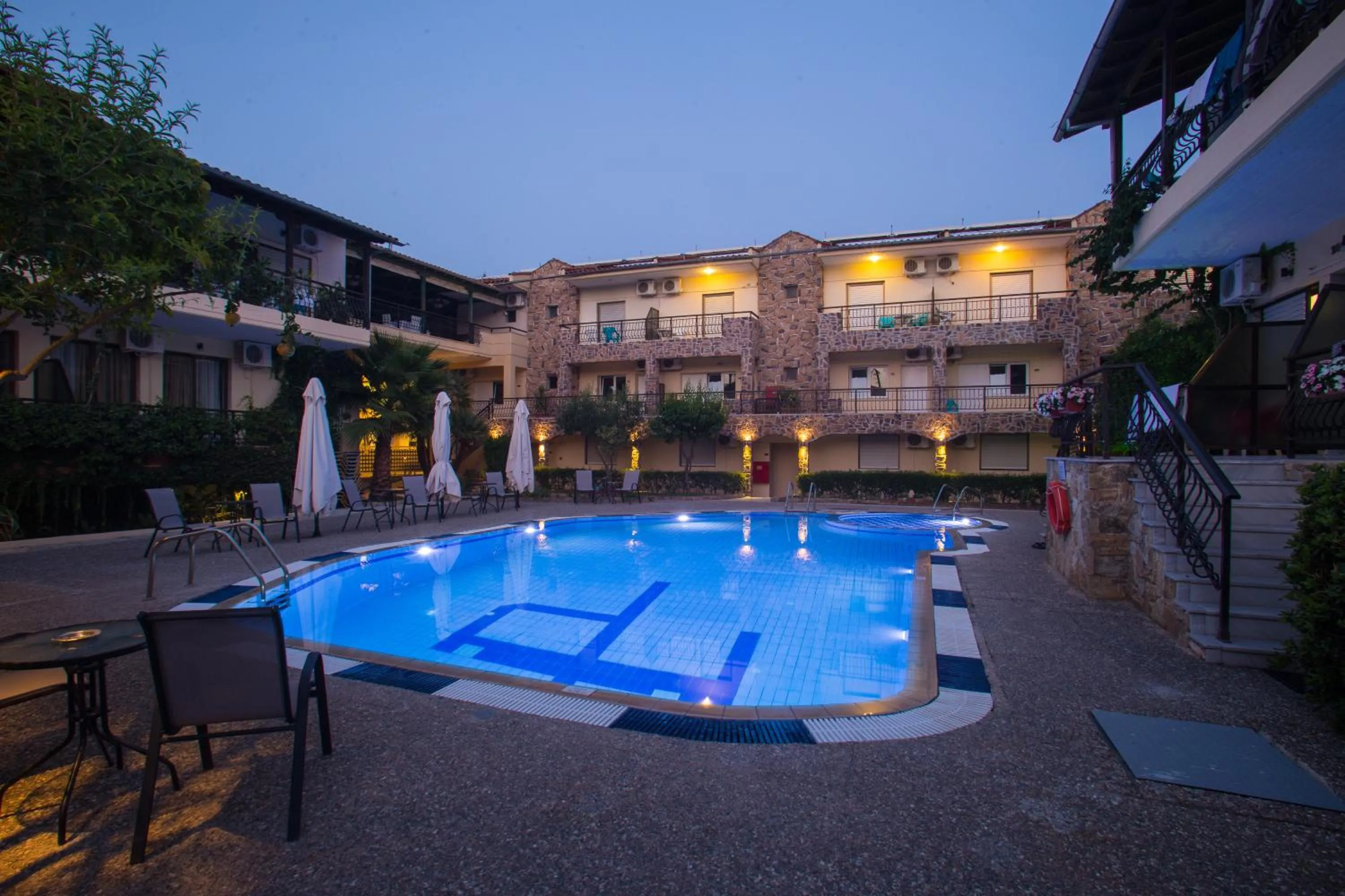 Pool view in Litus Oliva