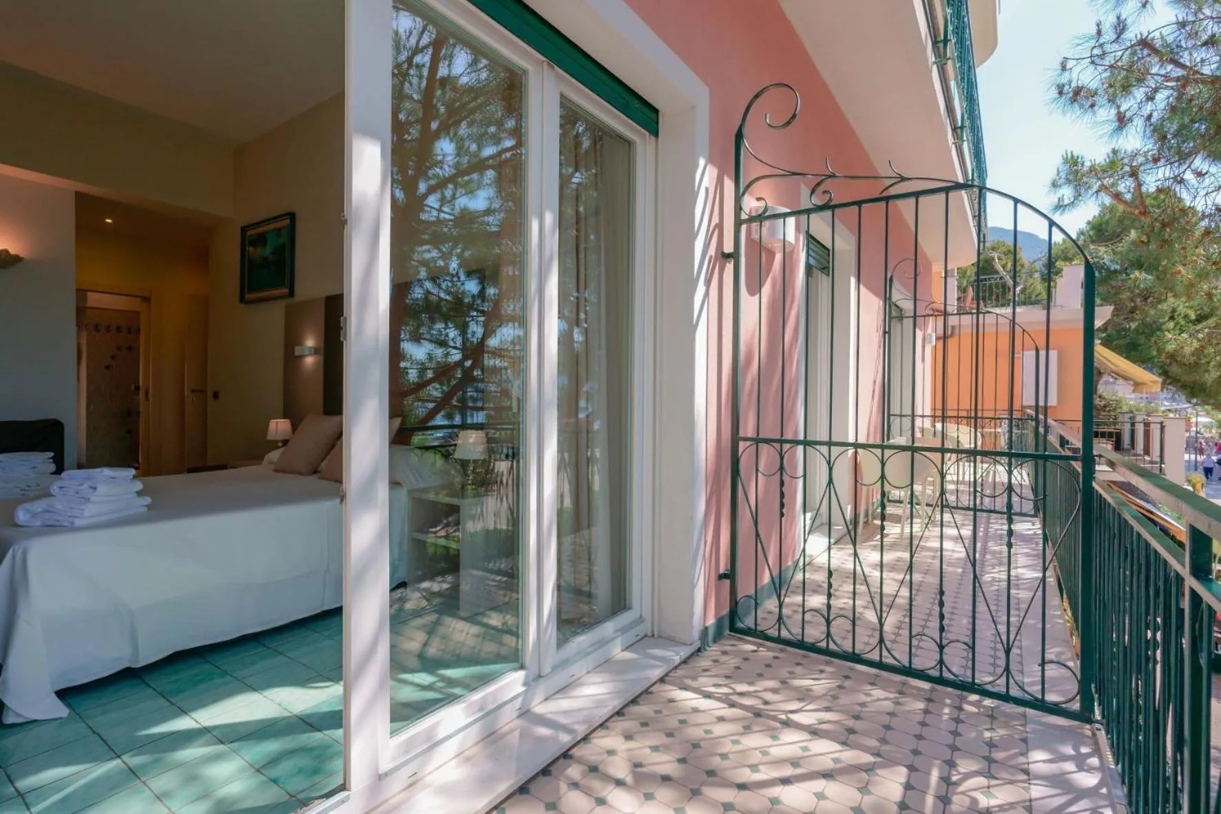 Balcony/Terrace in Villa degli Argentieri