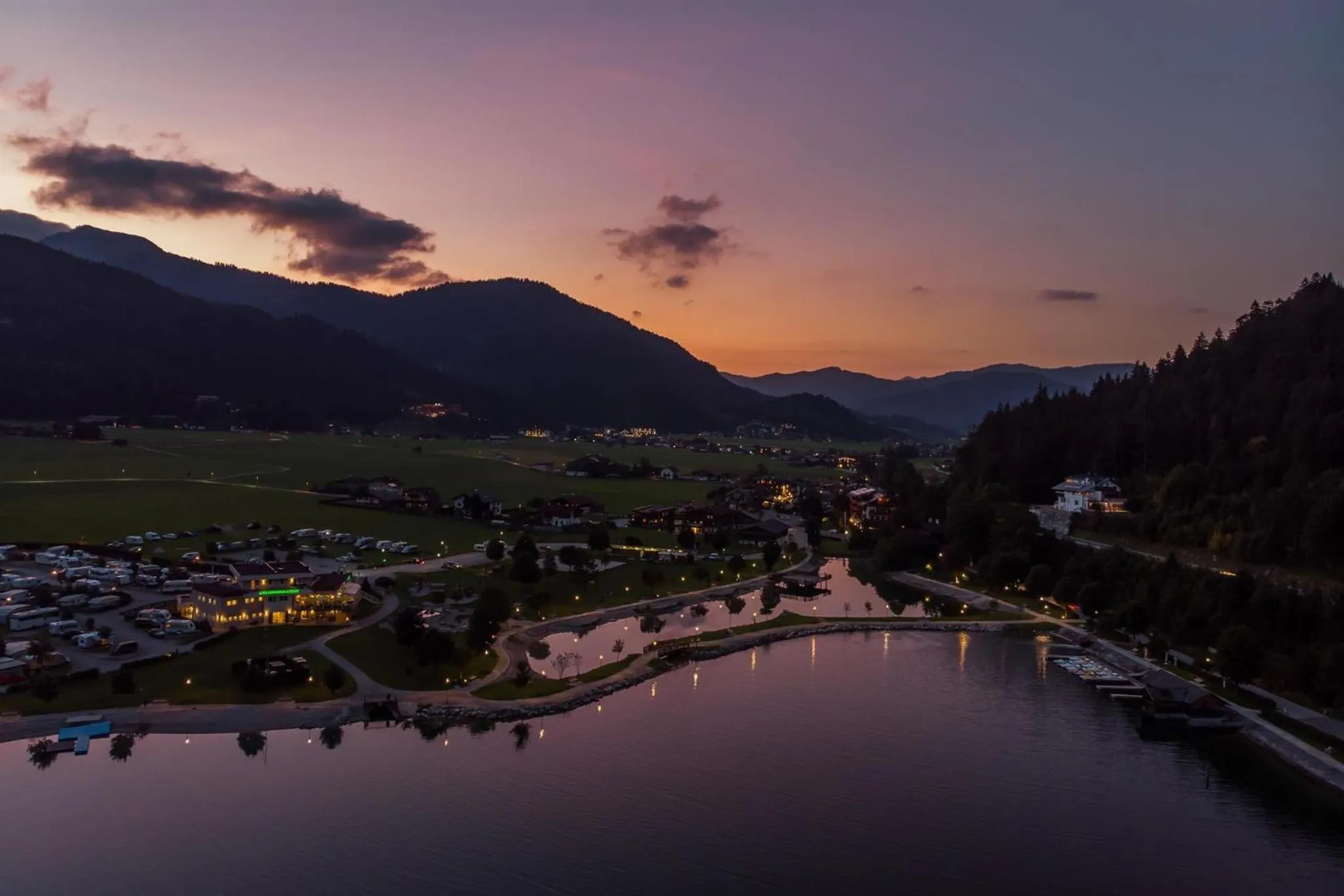 Natural landscape in Fischerwirt am See