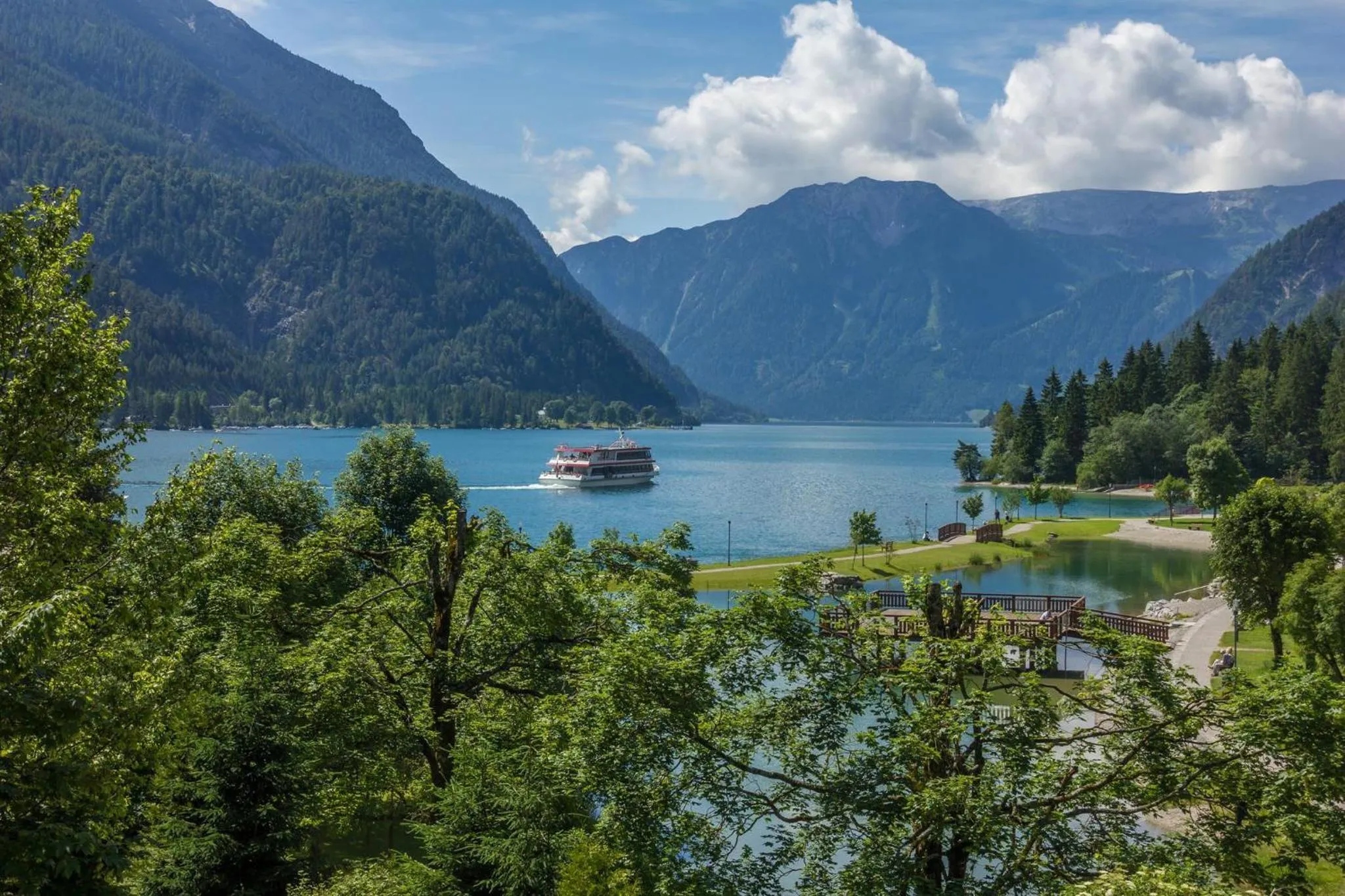 Natural landscape in Fischerwirt am See