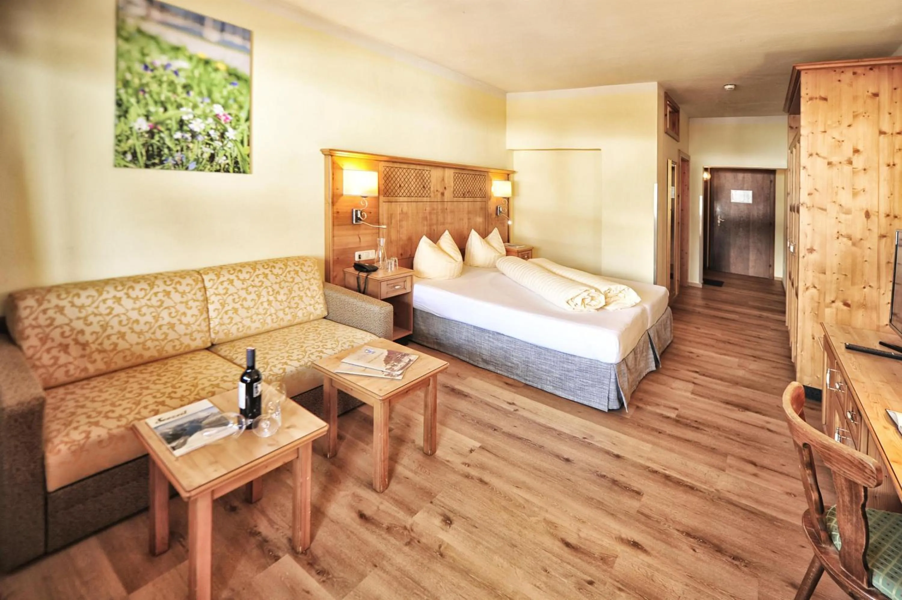 Photo of the whole room, Bed in Fischerwirt am See