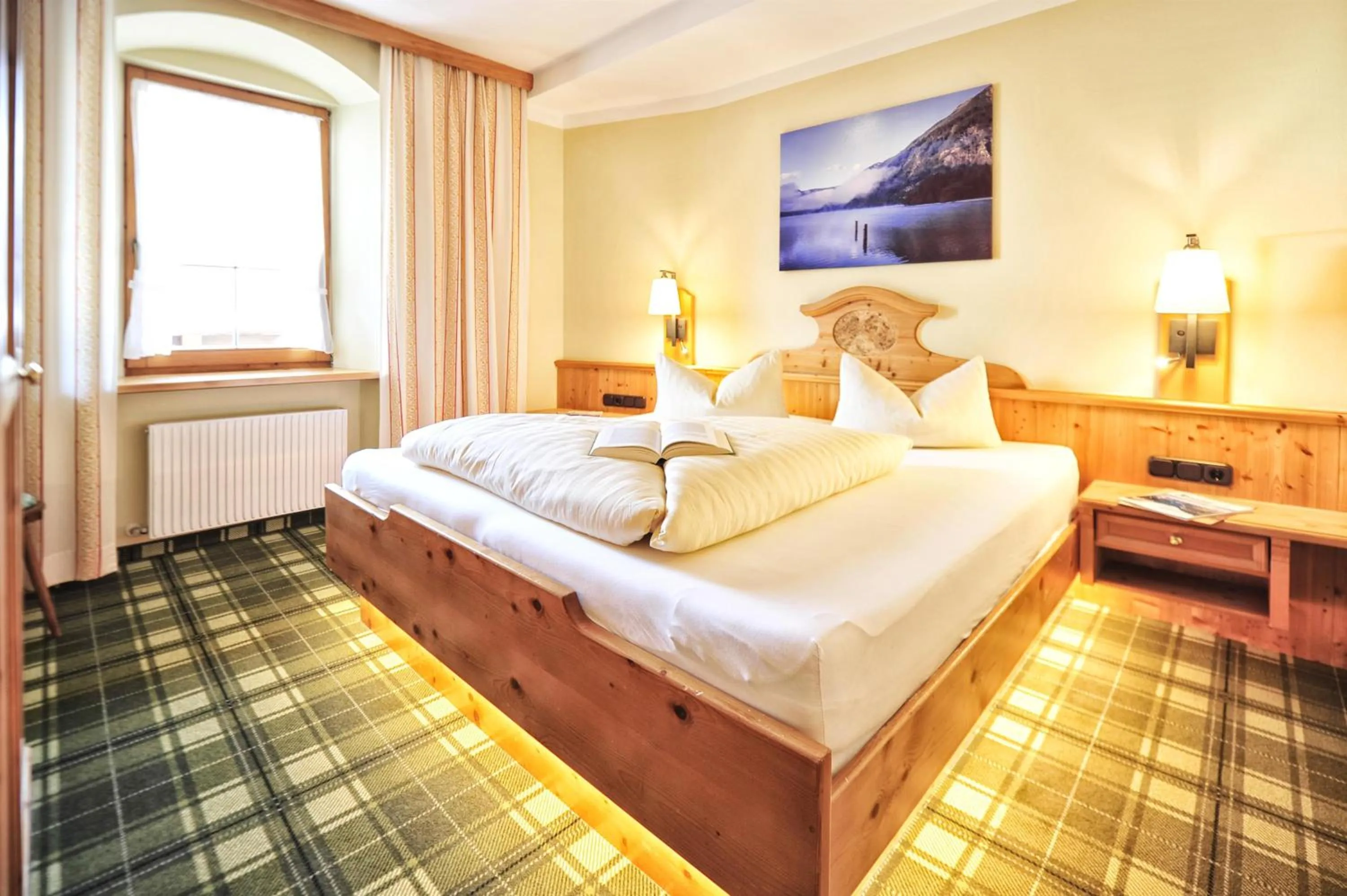 Bedroom, Bed in Fischerwirt am See