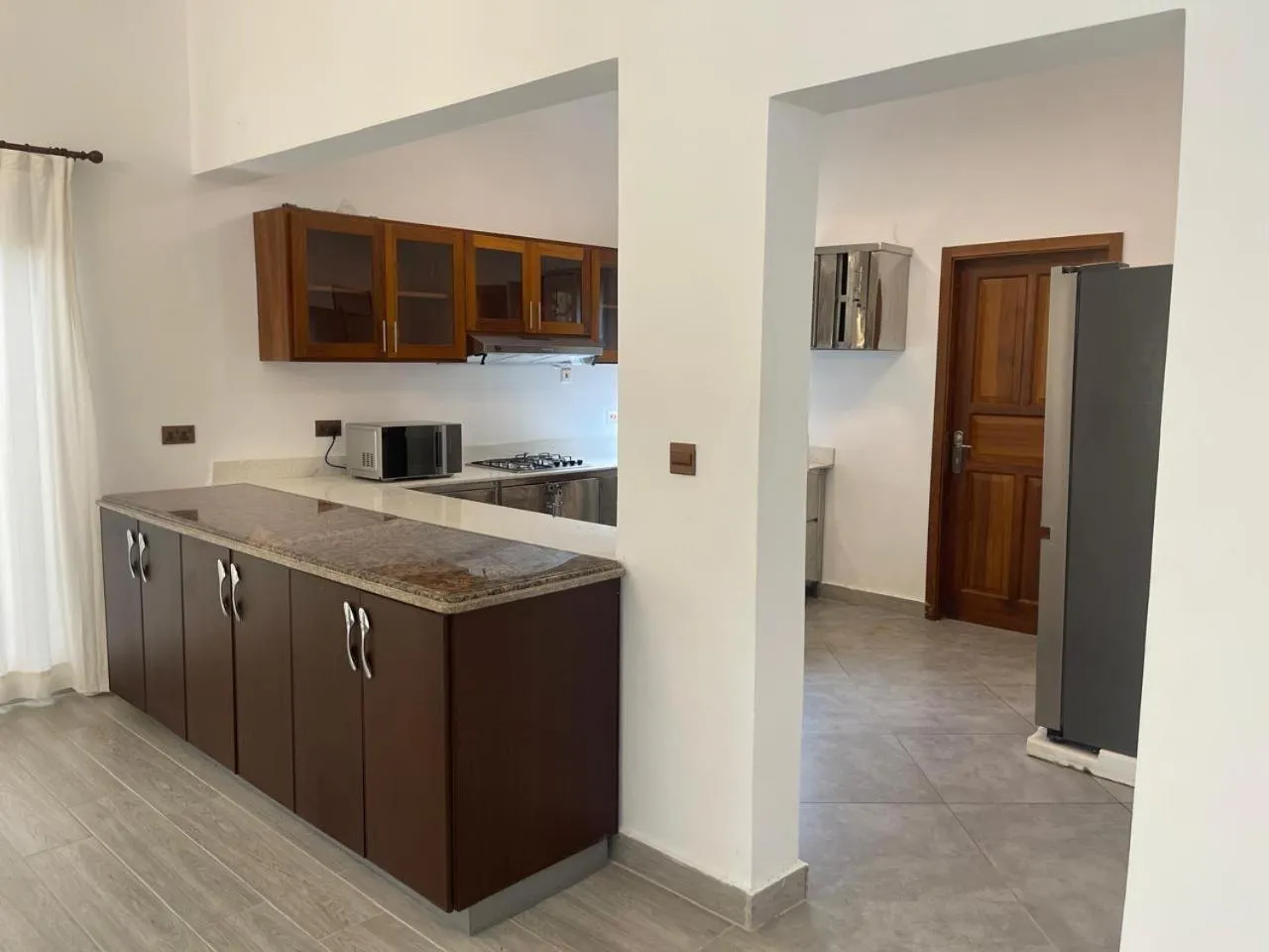 Kitchen or kitchenette in Mawe Zuri Resort