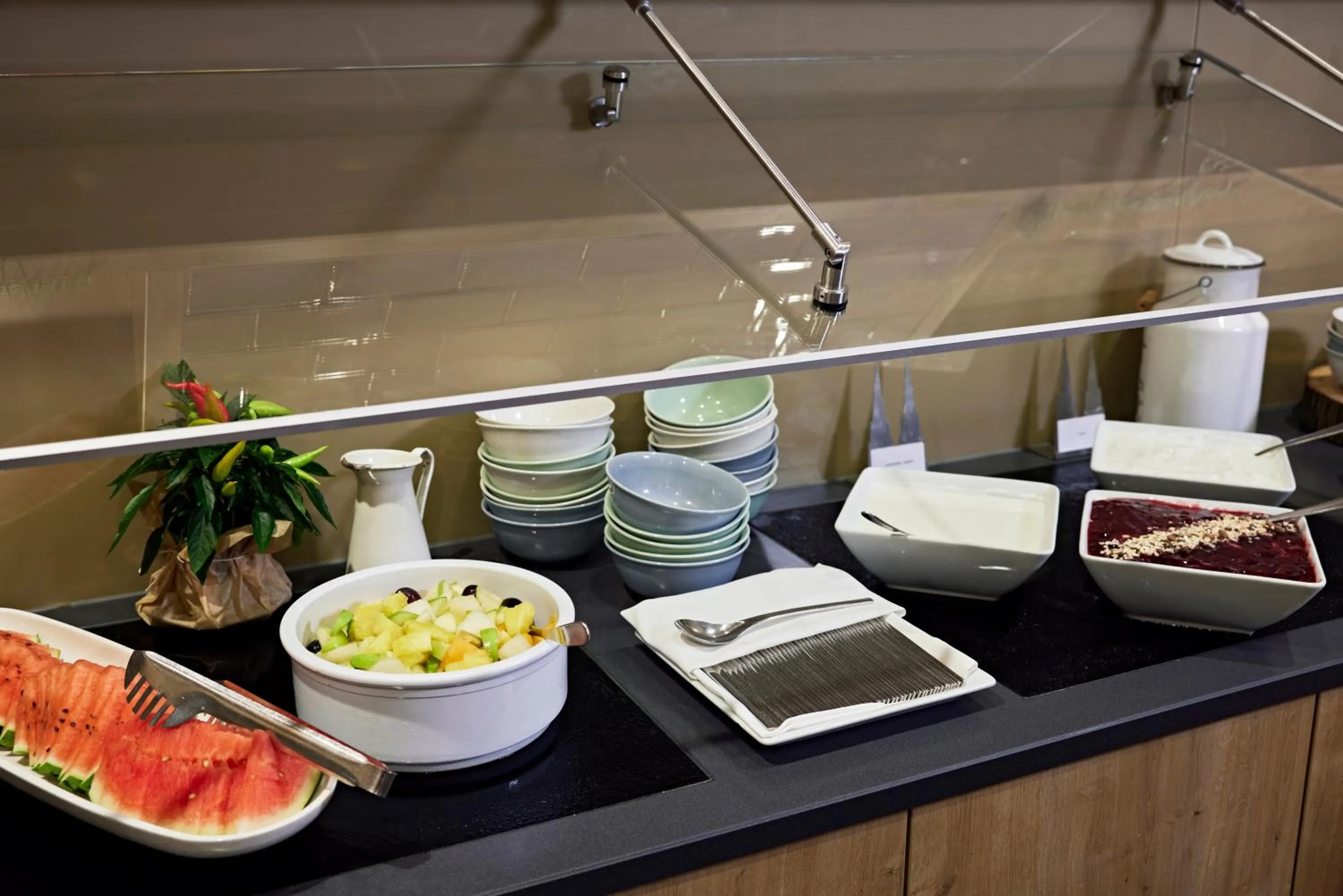 Breakfast in Lindner Hotel Cologne City Plaza, part of JdV by Hyatt