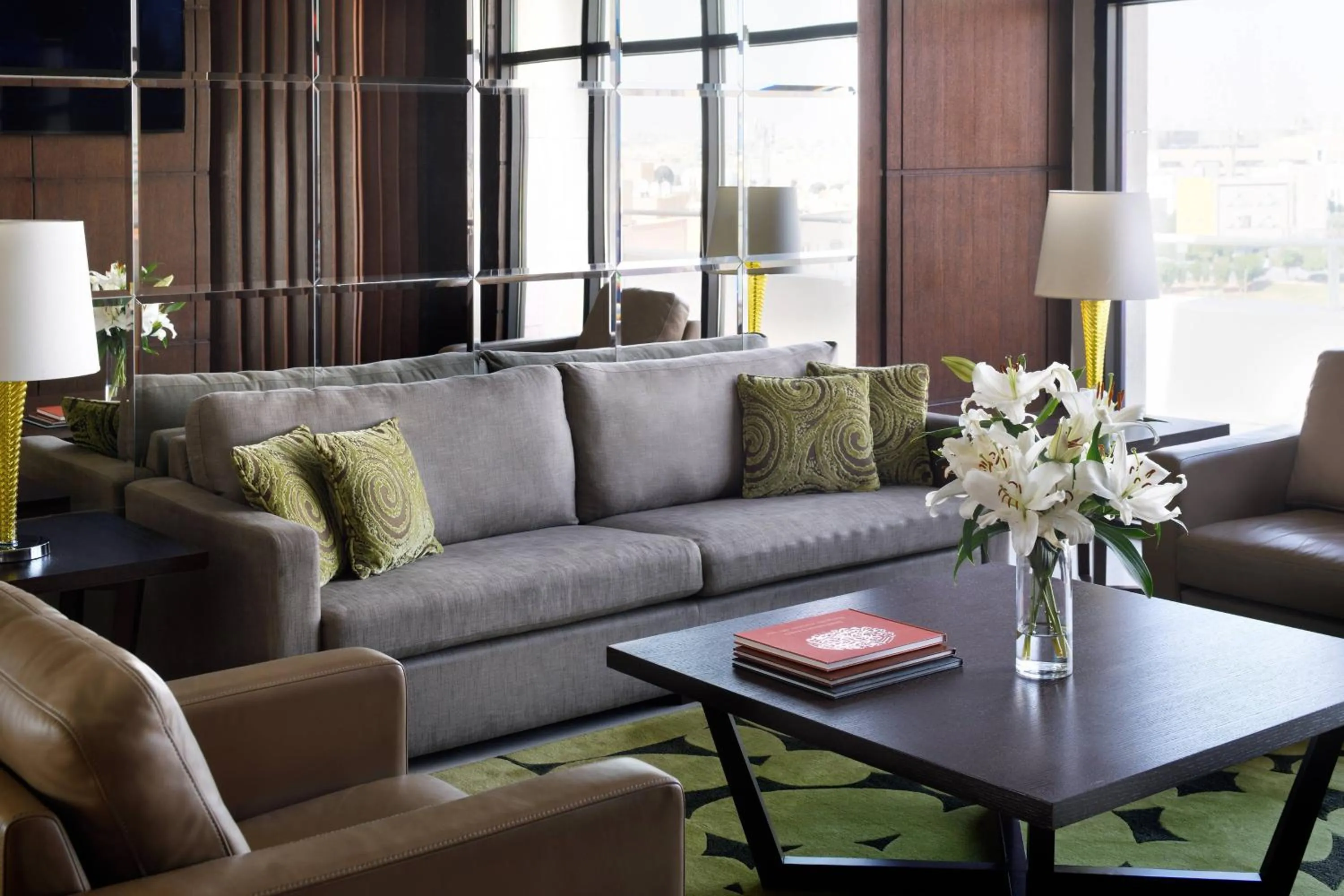 Lounge or bar in Riyadh Marriott Hotel