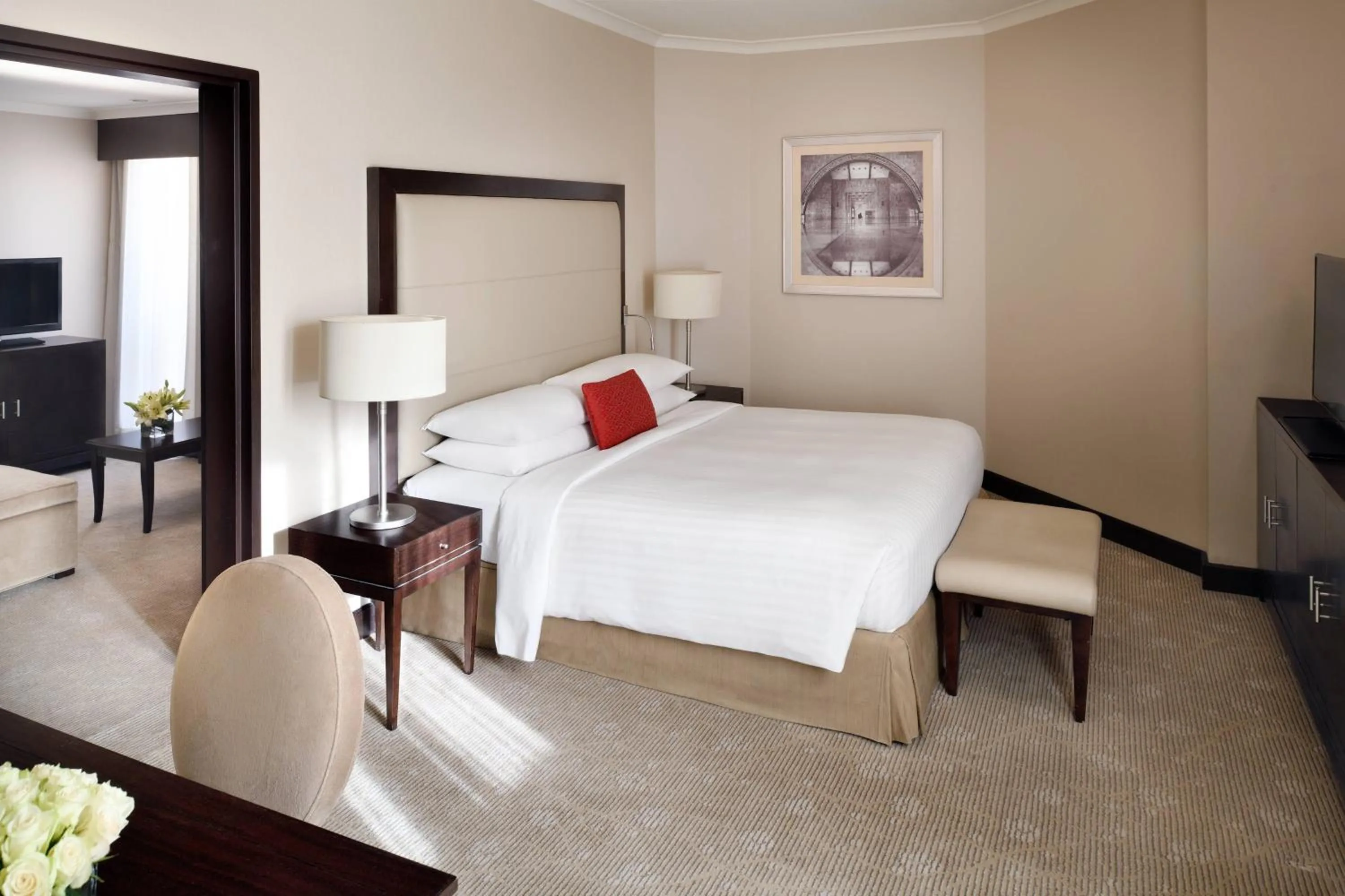 Bedroom, Bed in Riyadh Marriott Hotel