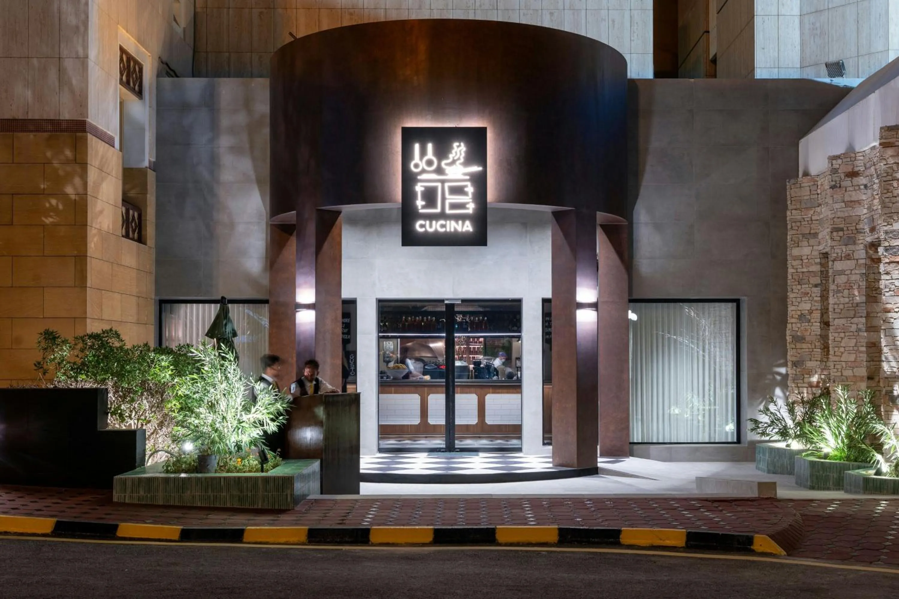 Property building in Riyadh Marriott Hotel