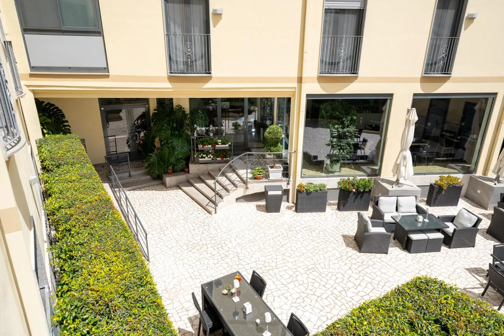 Garden in Hotel Auditorium