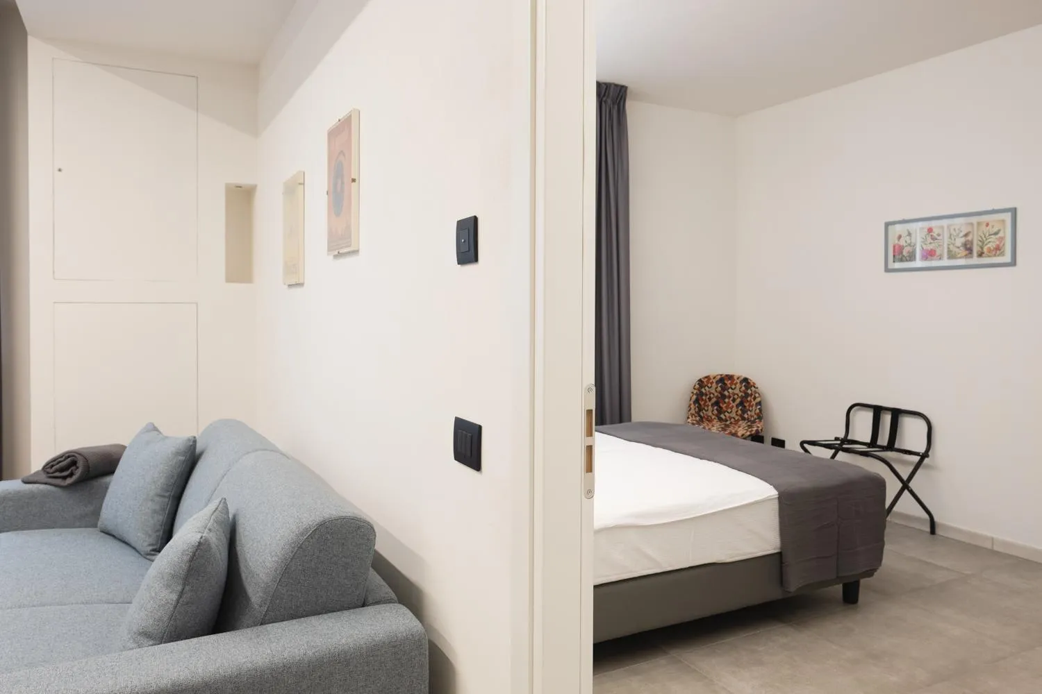 Photo of the whole room, Bed in Amiata Suite