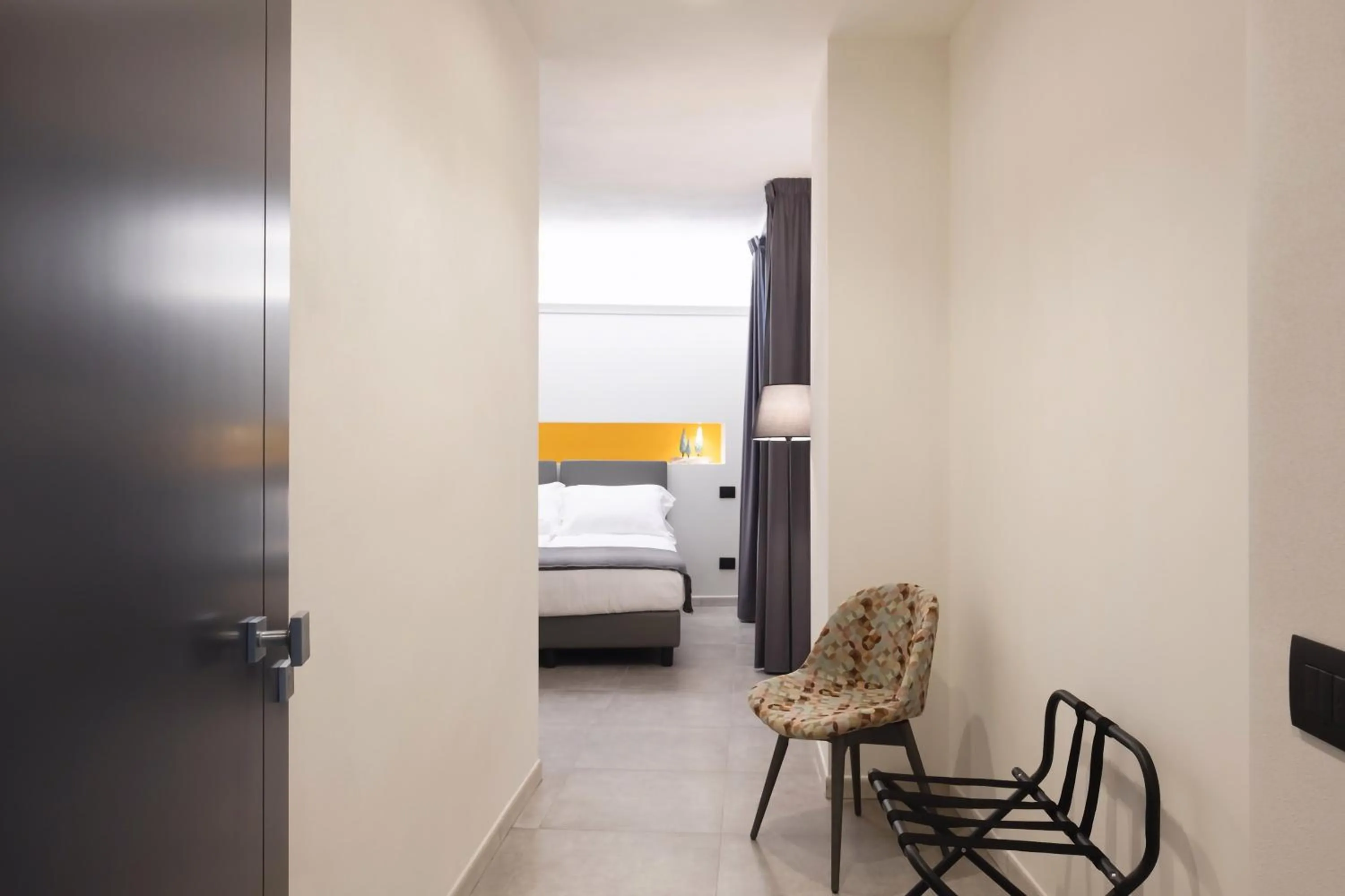 Photo of the whole room, Bed in Amiata Suite