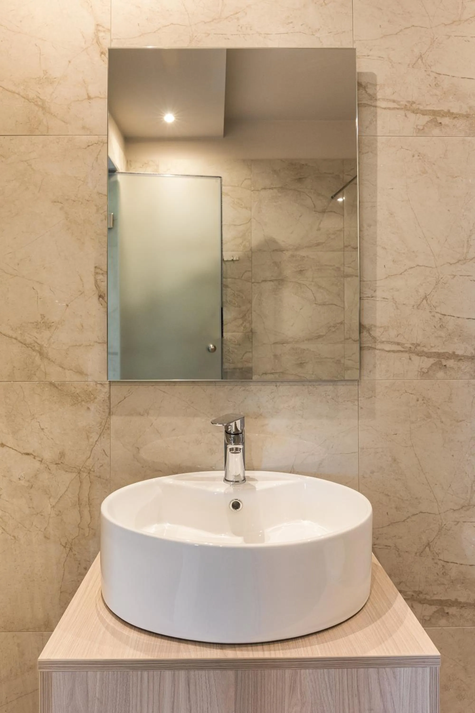 Bathroom in Makris Luxury Rooms