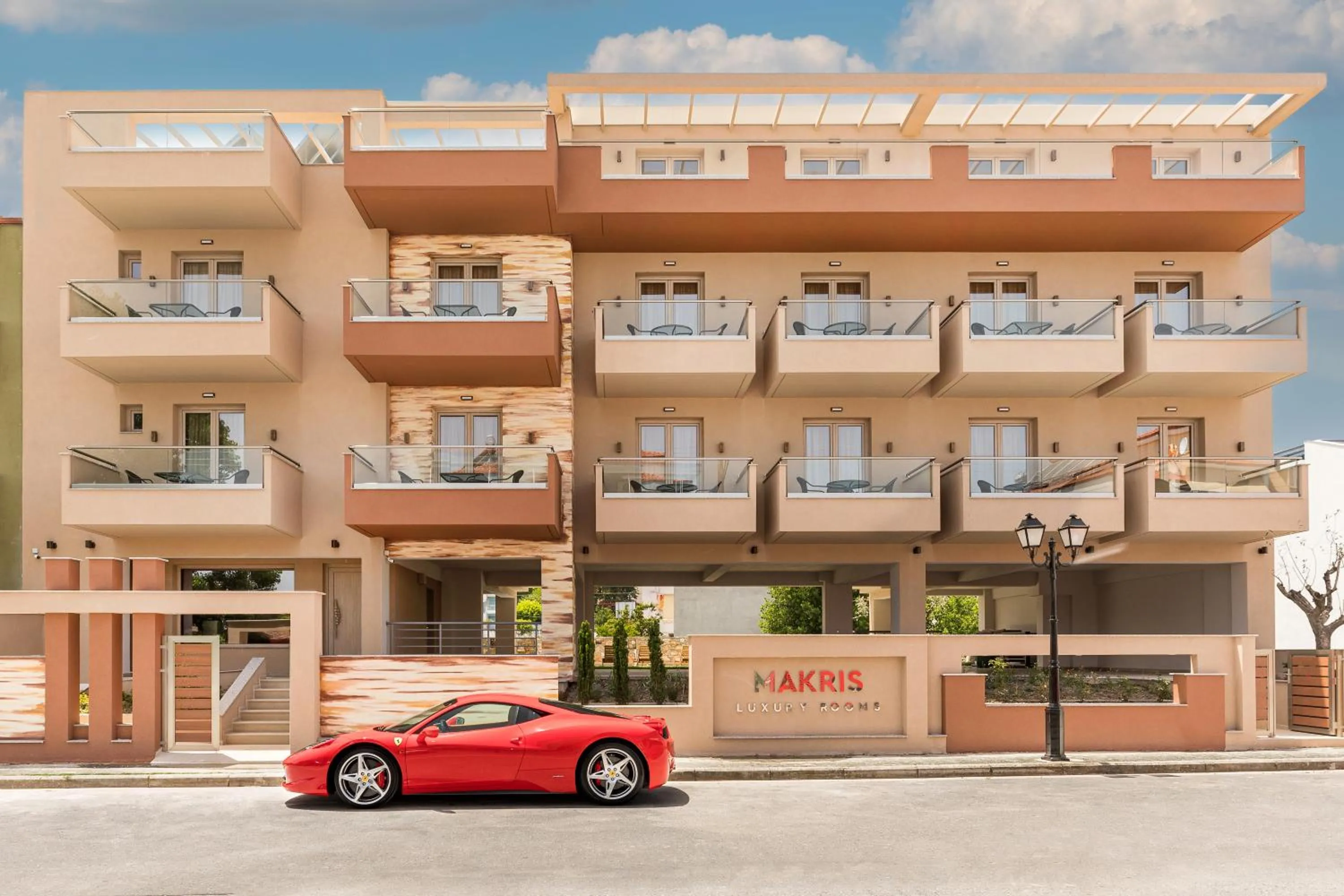 Property building in Makris Luxury Rooms