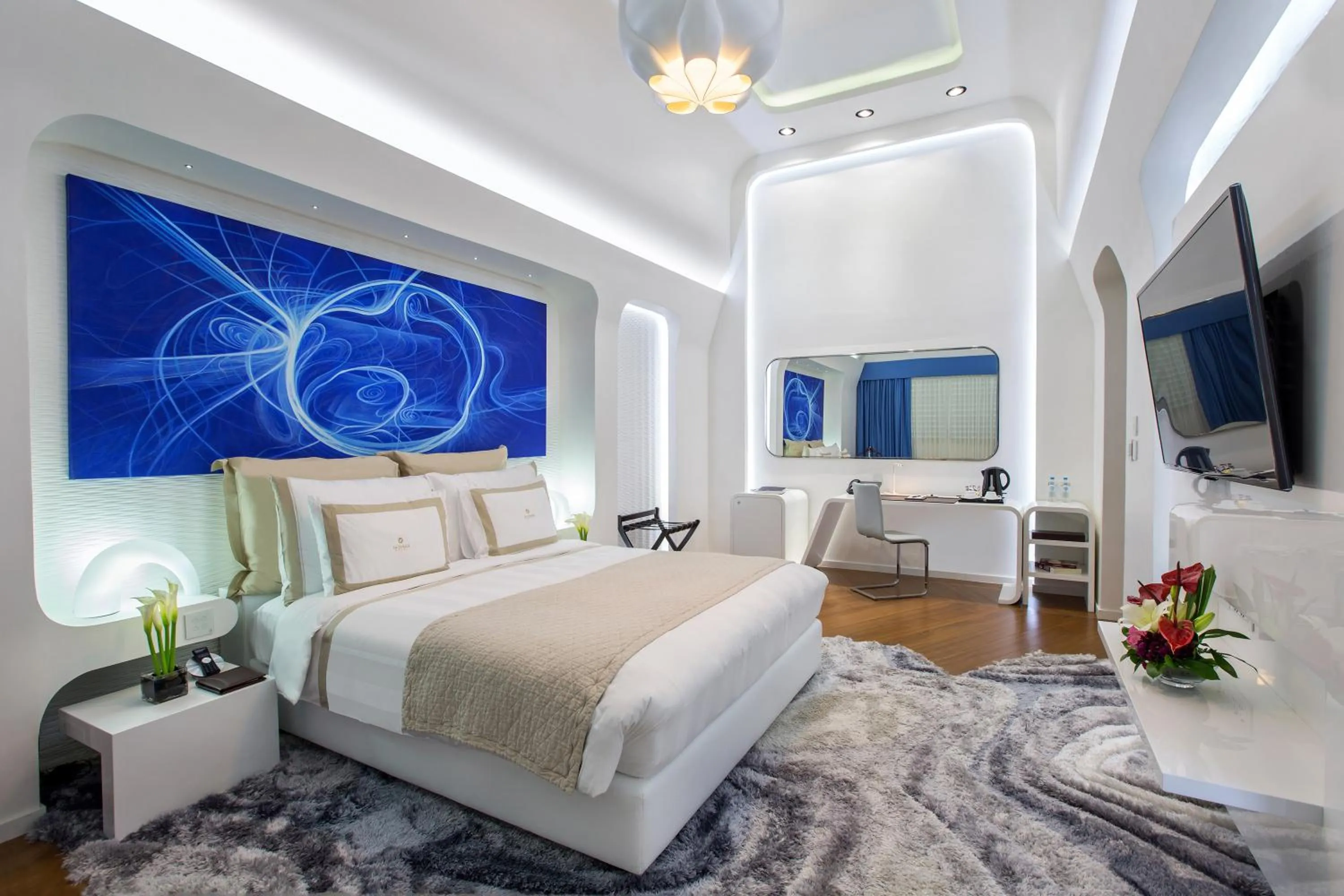 Bed in La Cigale Hotel Managed by Accor