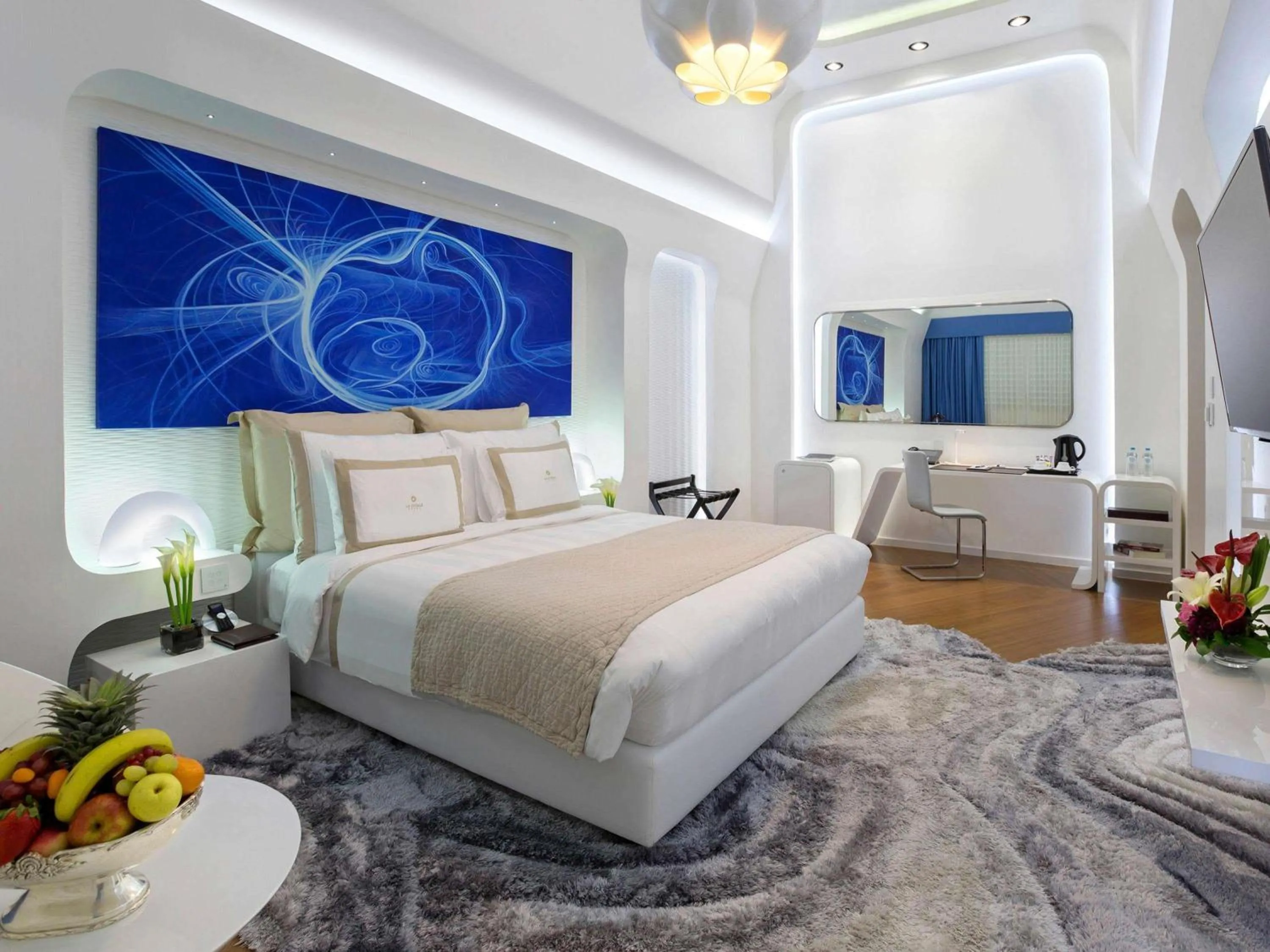 Bedroom, Bed in La Cigale Hotel Managed by Accor