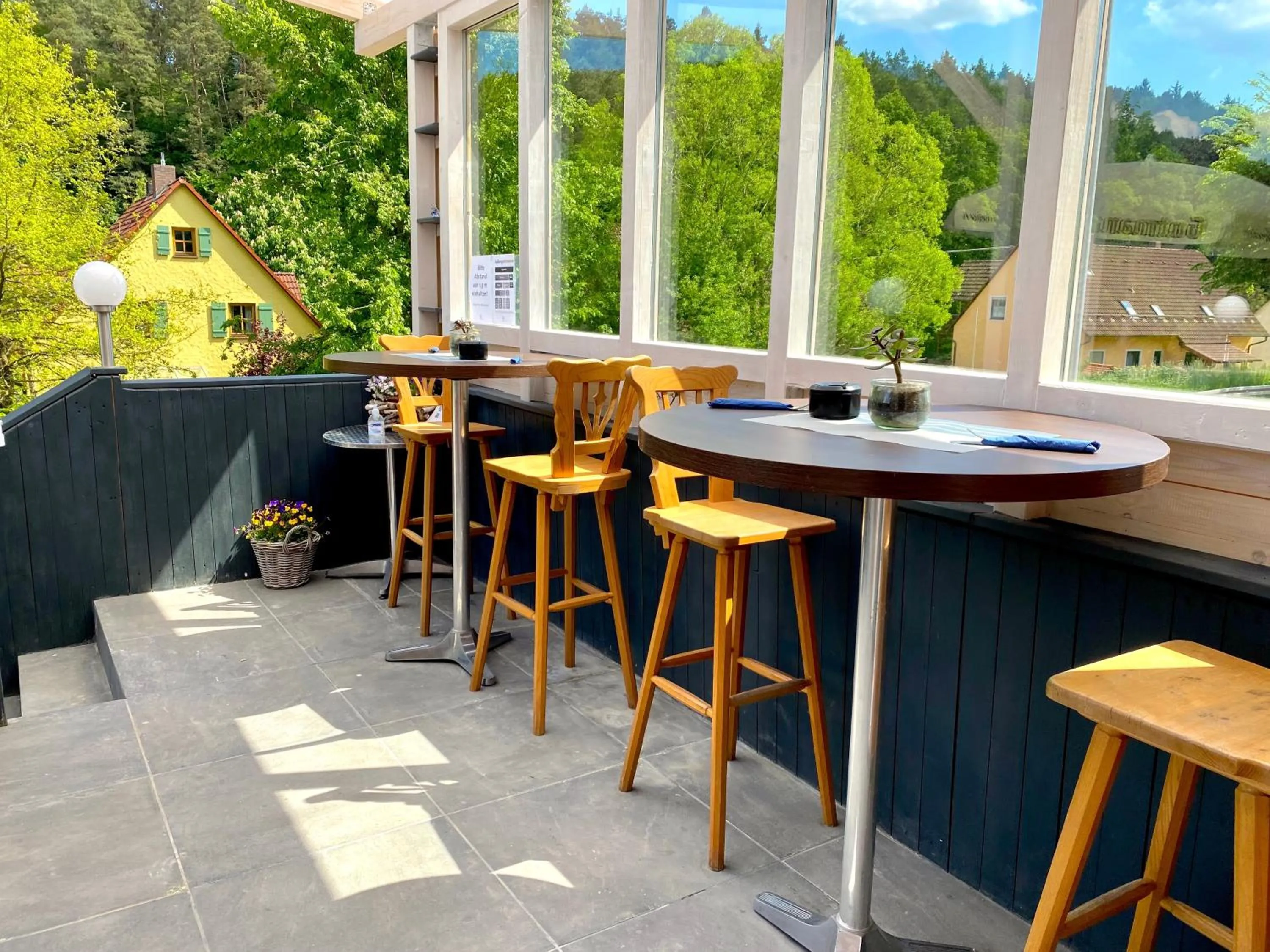 Restaurant/places to eat in Hotel Kornblume