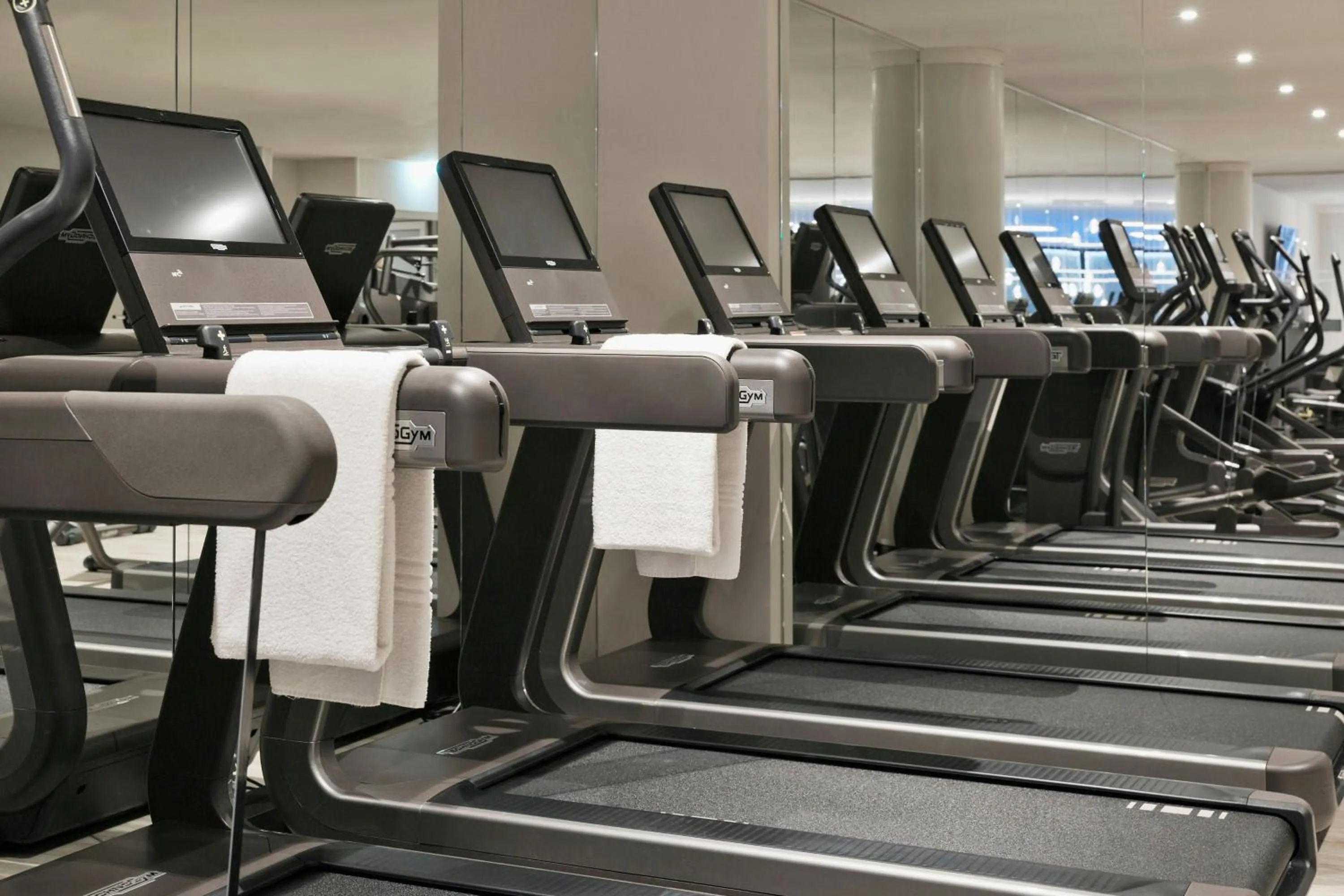 Fitness centre/facilities in Vienna Marriott Hotel