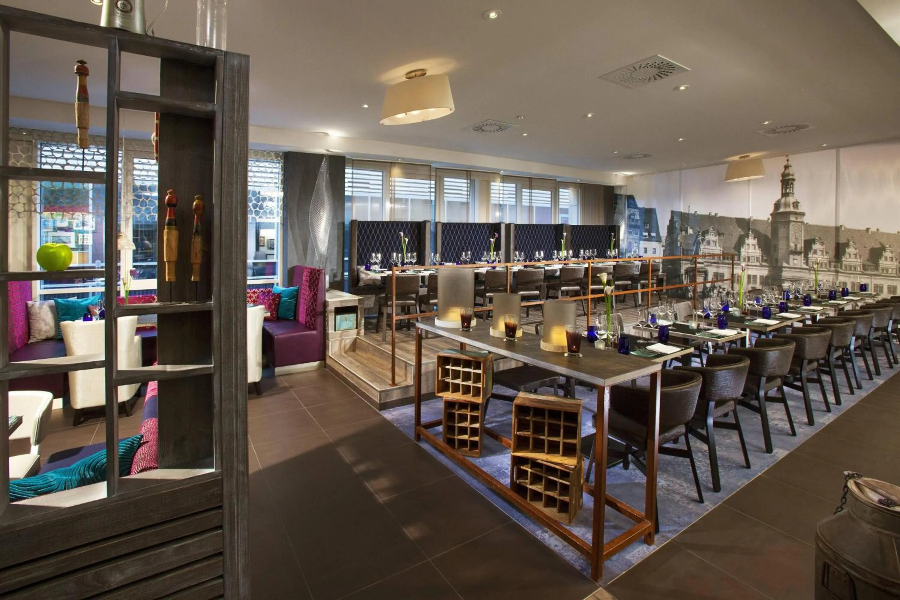 Breakfast in Leipzig Marriott Hotel