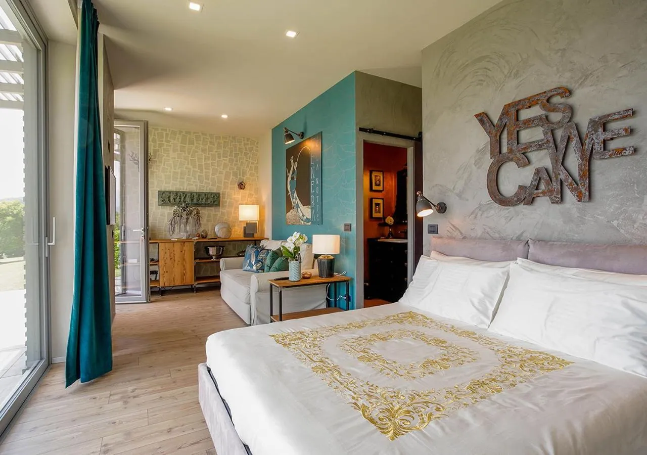 Bed in The Lake House