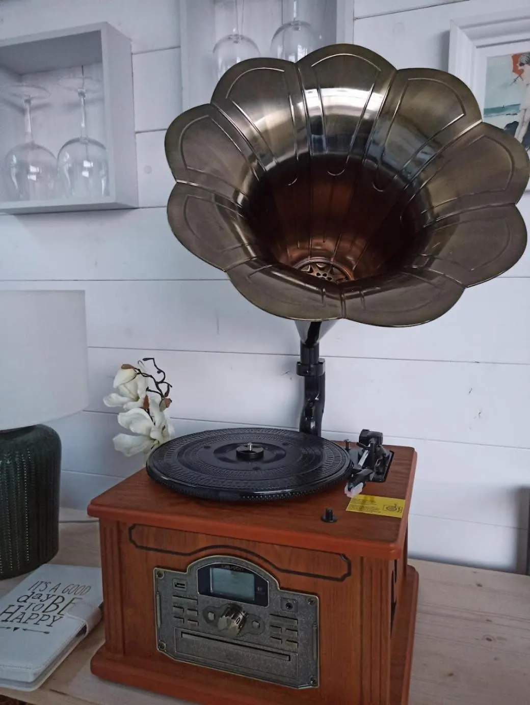 Living room in The Lake House