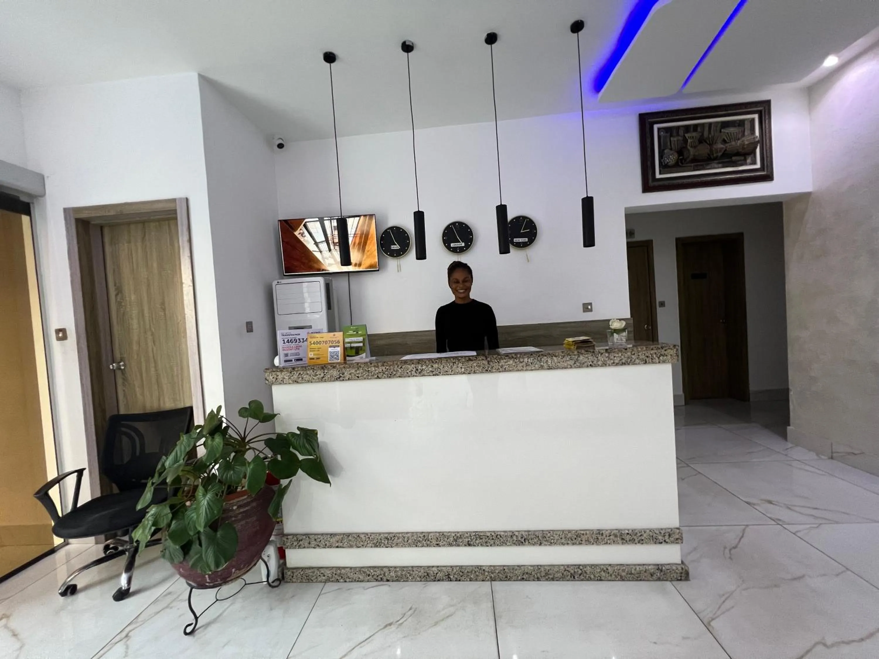 Lobby or reception in Riviera Hotel, Apartments & Resorts