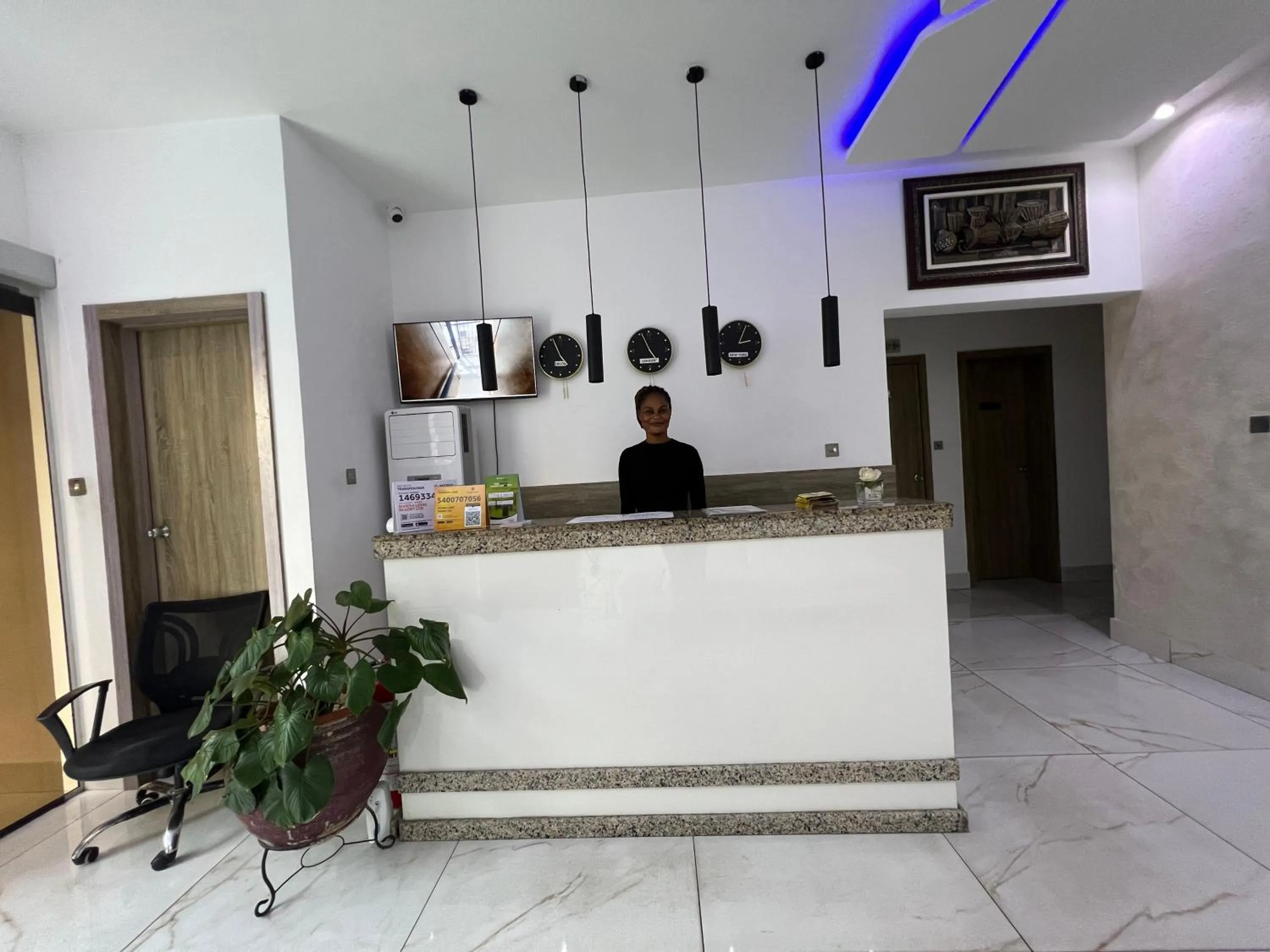 Lobby or reception in Riviera Hotel, Apartments & Resorts