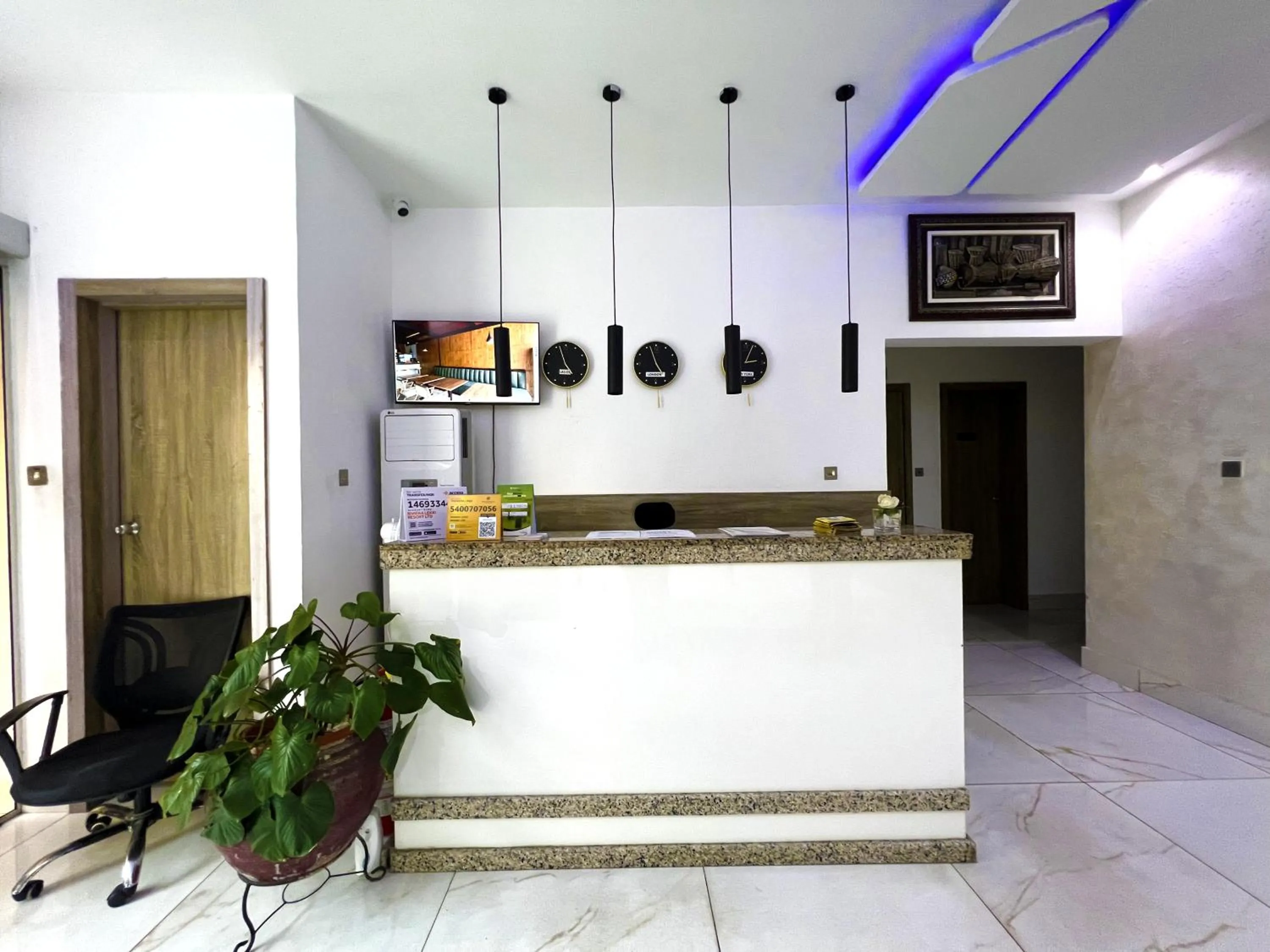 Lobby or reception in Riviera Hotel, Apartments & Resorts