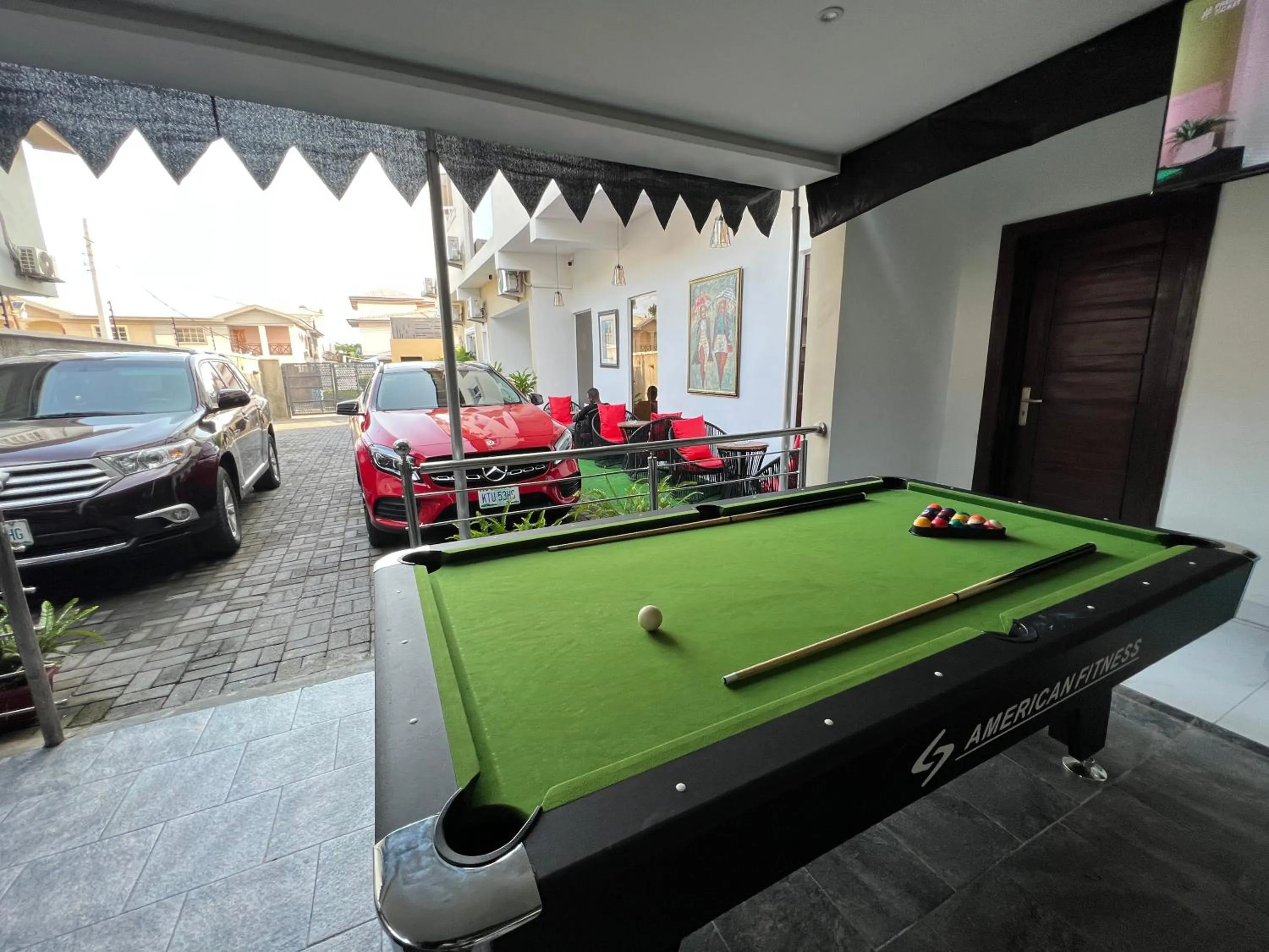 Communal lounge/ TV room in Riviera Hotel, Apartments & Resorts