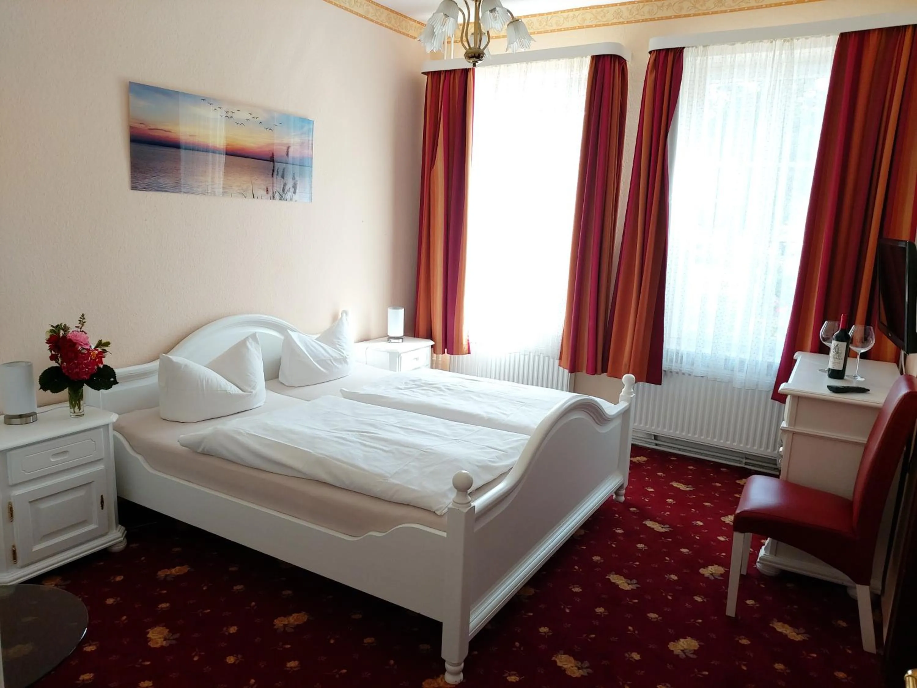 Photo of the whole room, Bed in Der Mühlenhof