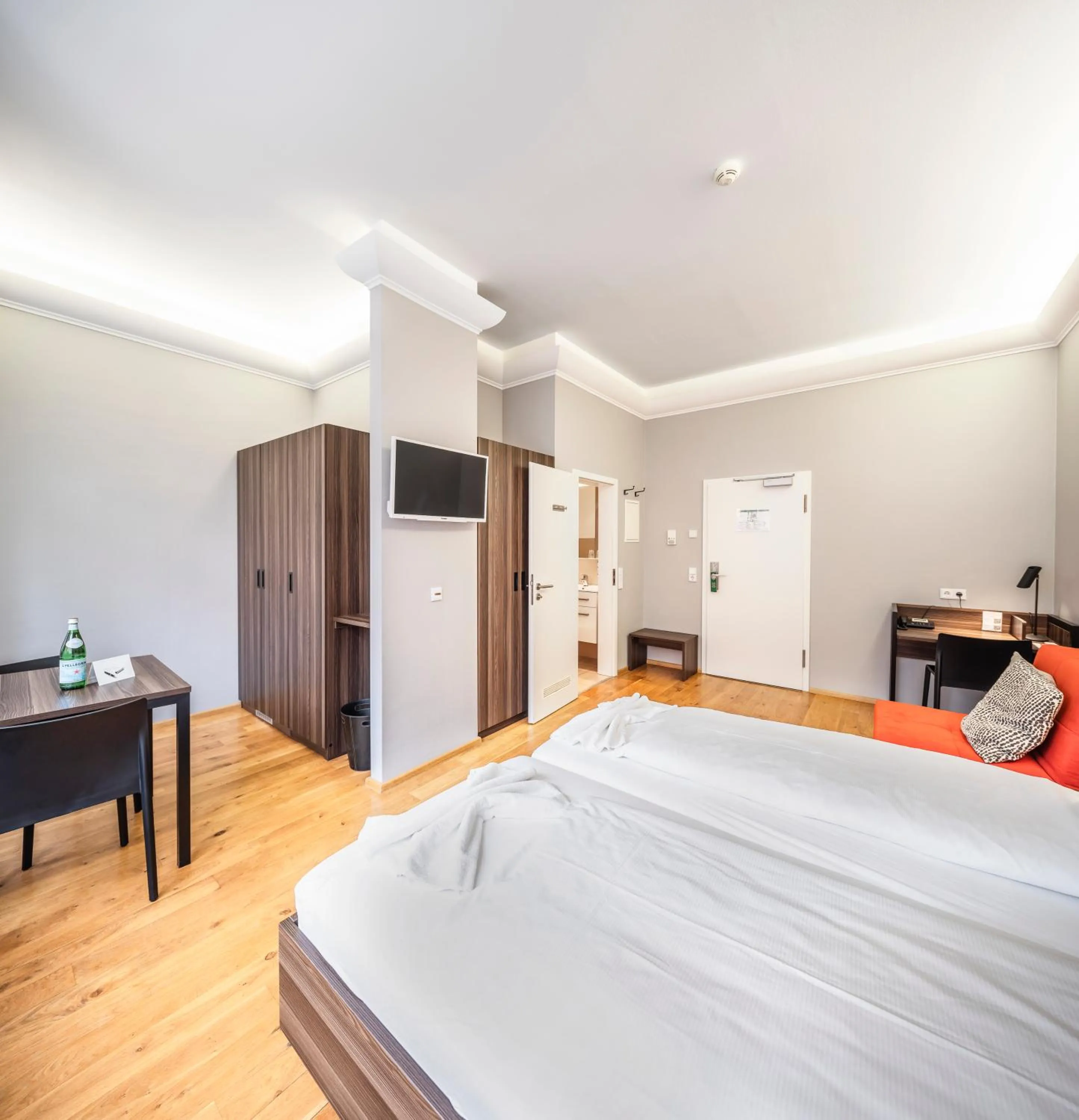 Bed in BoardingWorld Heidelberg