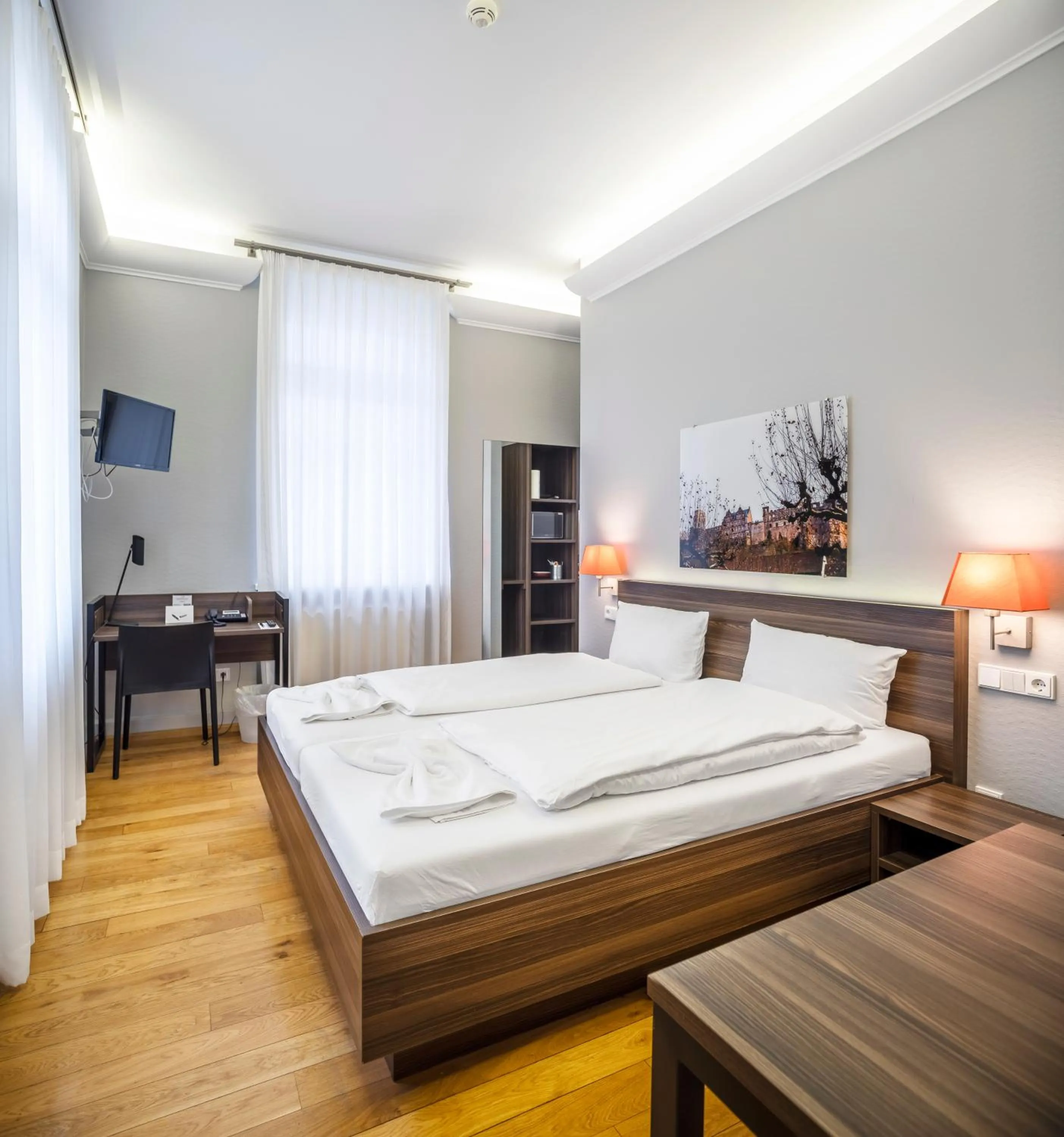 Photo of the whole room, Bed in BoardingWorld Heidelberg