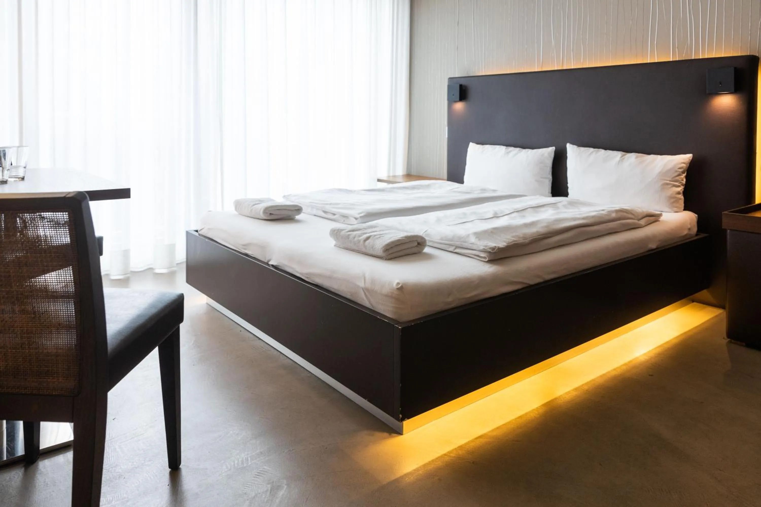 Bed in BoardingWorld Heidelberg