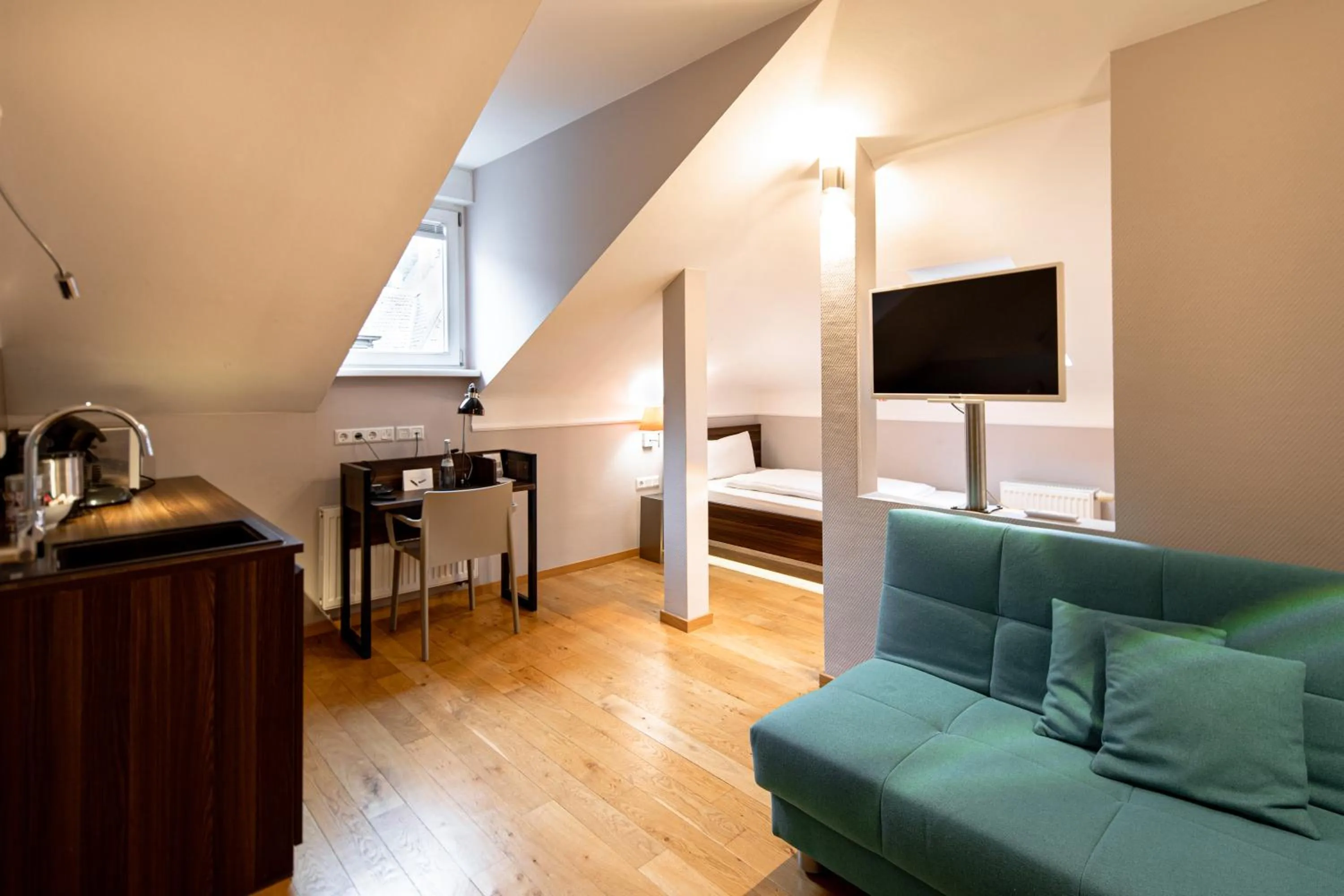 Living room in BoardingWorld Heidelberg